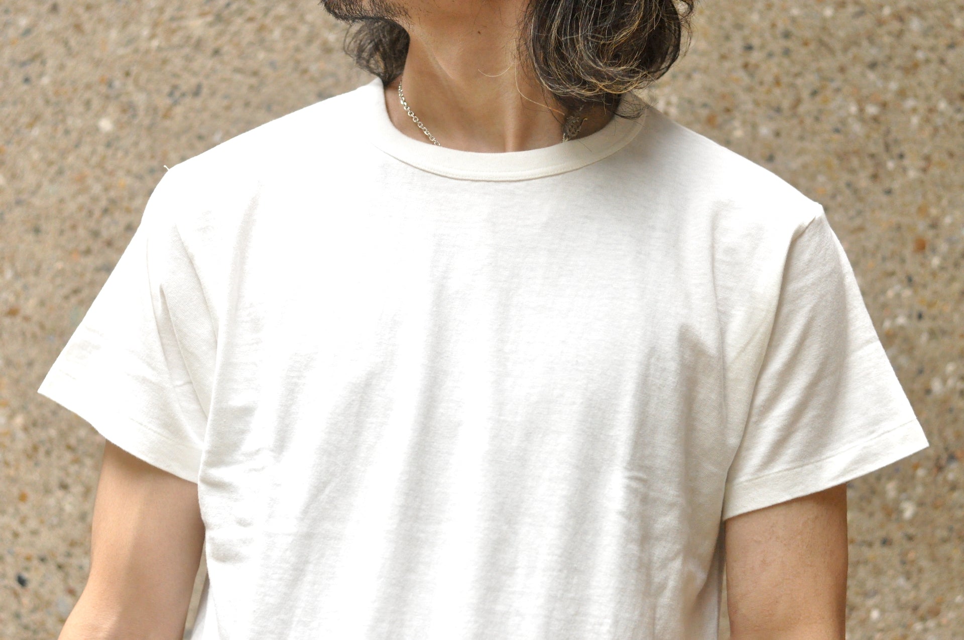 Samurai 6oz Super Slow Loopwheeled Tee (White)