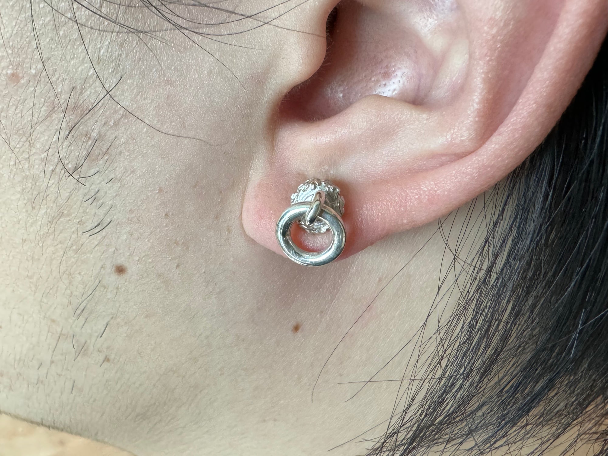 Legend Silver "Flora" Hoop Earring (JE-13)