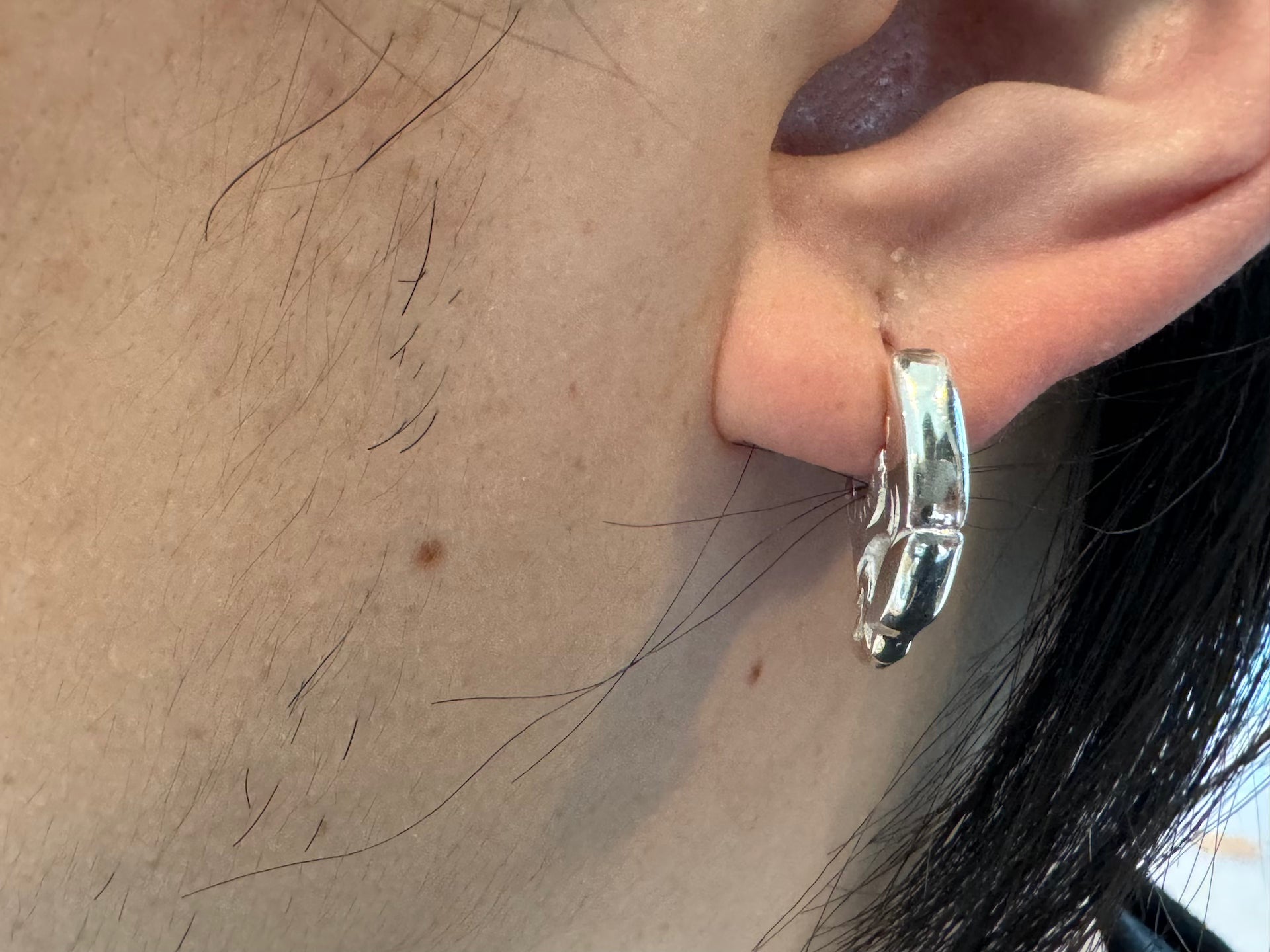 Legend “Eagle Safety Pin" Earring (JE-41)