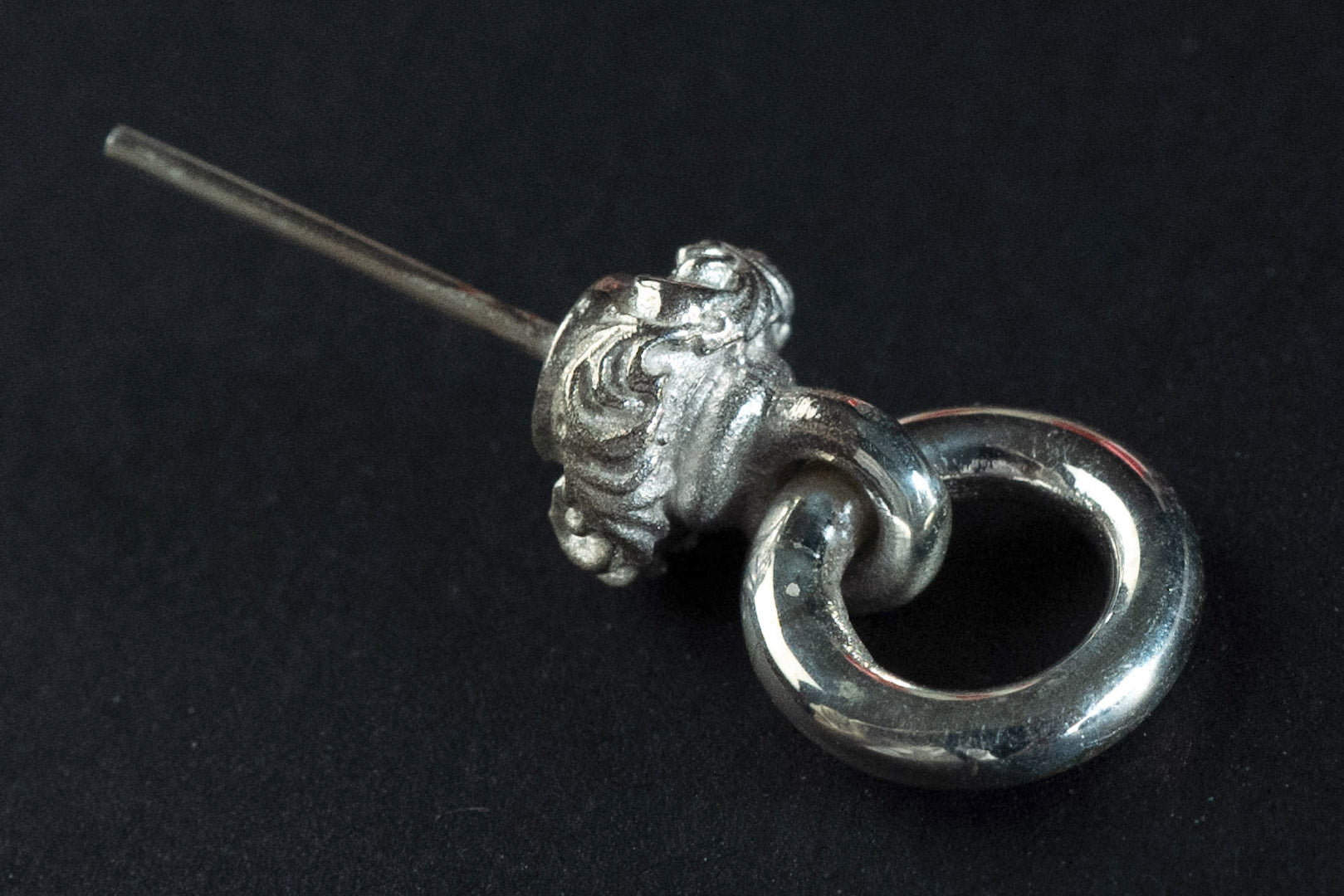 Legend Silver "Flora" Hoop Earring (JE-13)