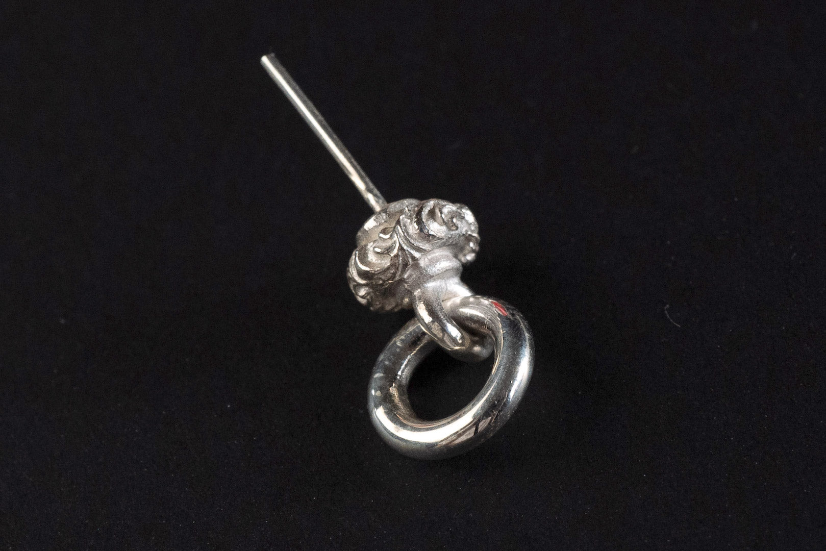 Legend Silver "Flora" Hoop Earring (JE-13)