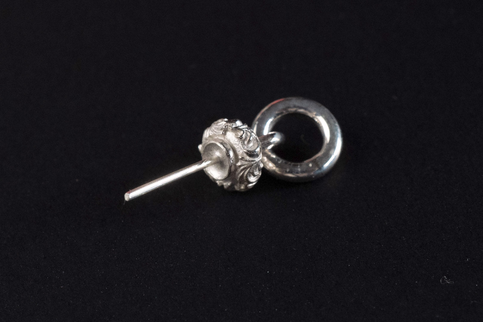 Legend Silver "Flora" Hoop Earring (JE-13)