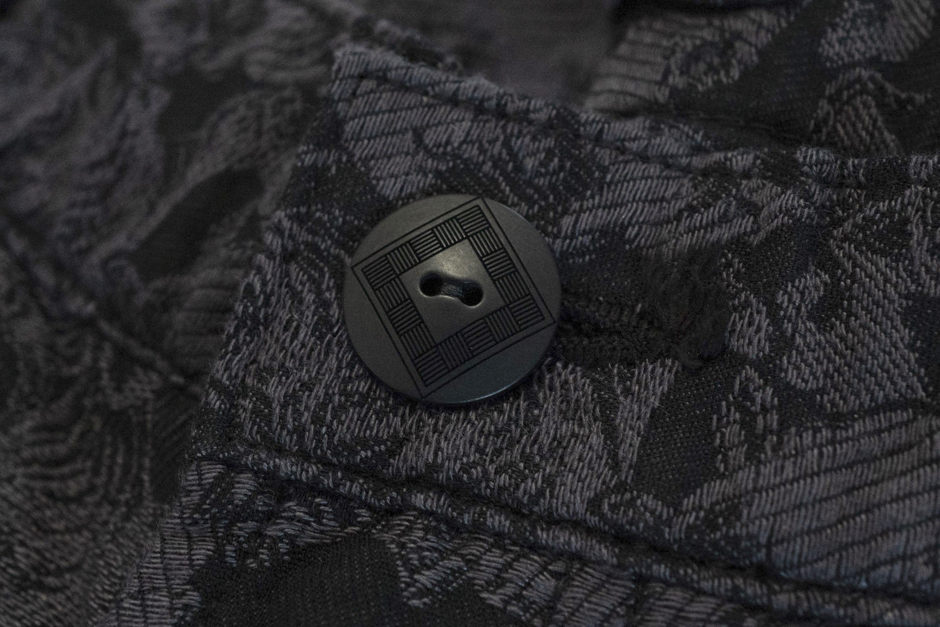 Studio D'Artisan "Hundred Tigers" Aloha Shorts (Kurozome)