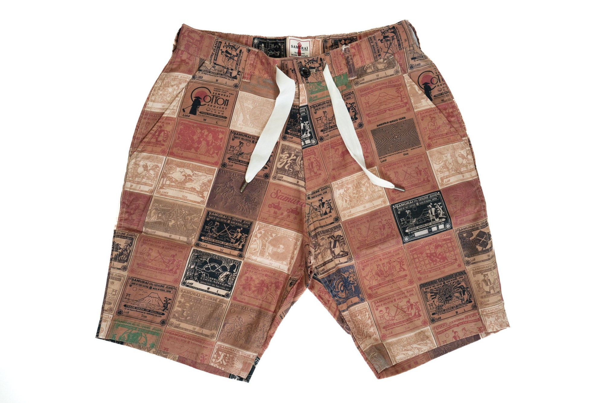 Samurai "Patch-Work" Coastal Shorts