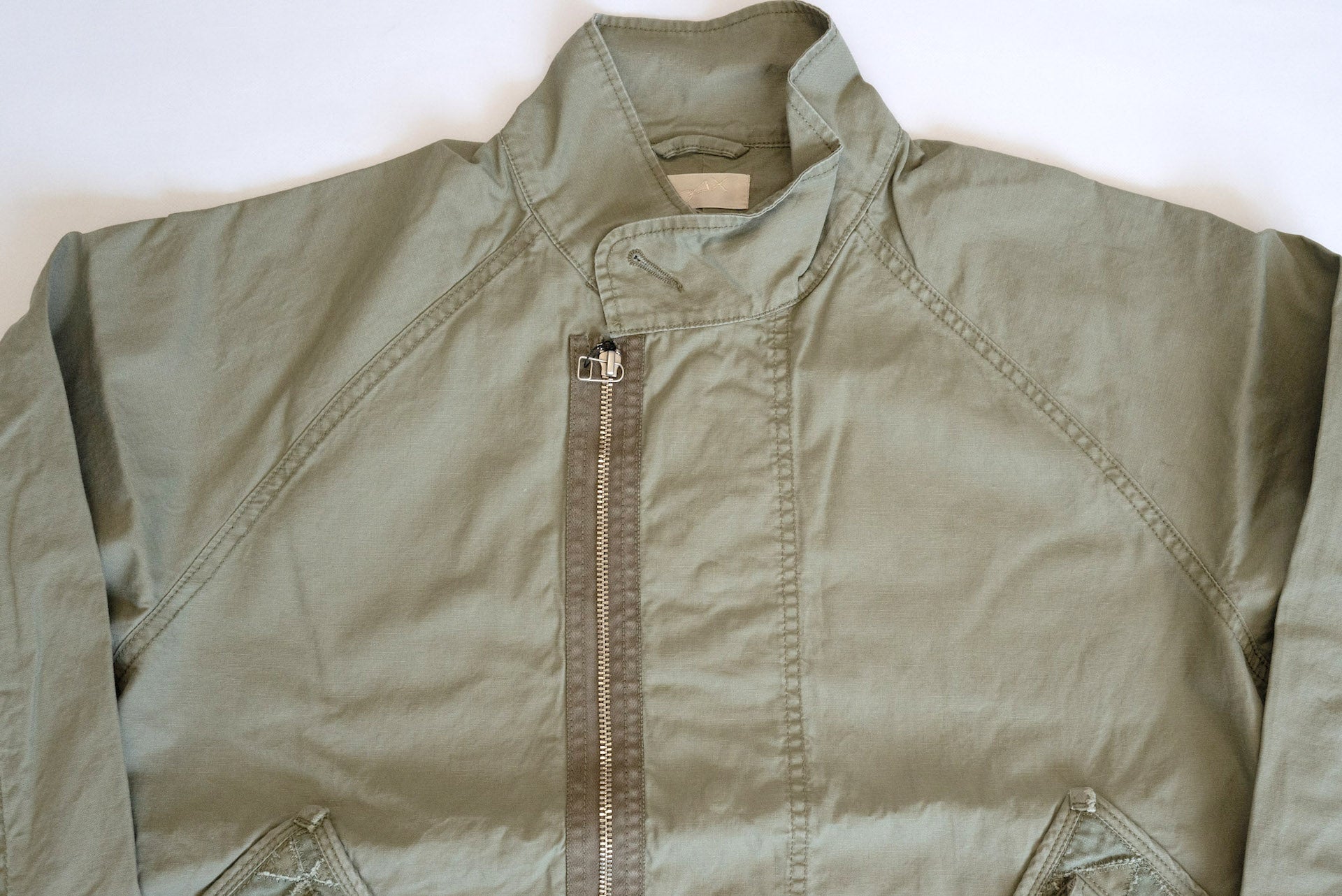 Maru Sankaku Peke by SDA "Tsugihagi" Fish Tail Military Parka