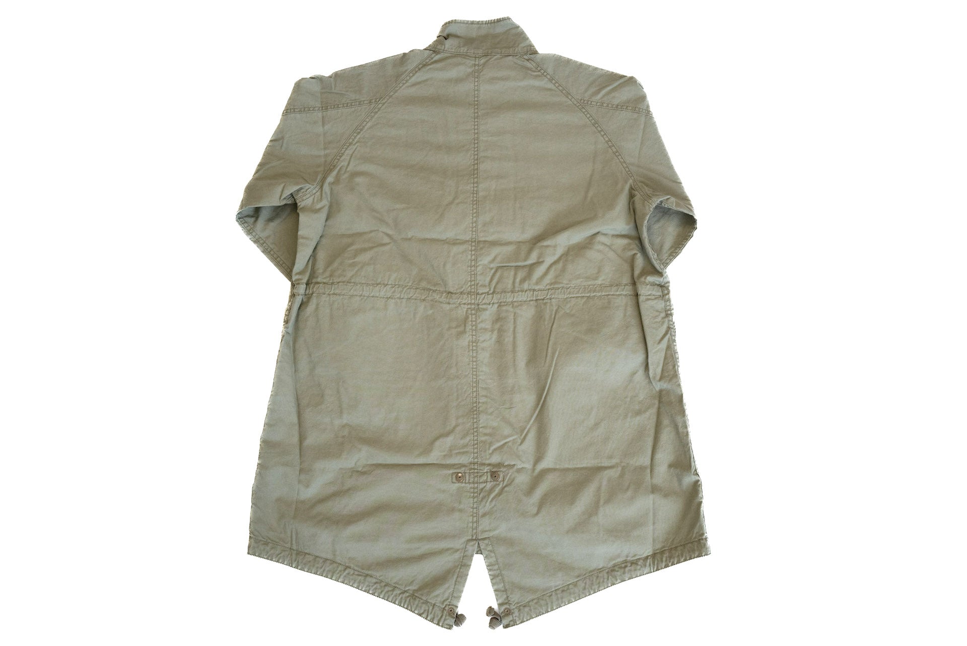 Maru Sankaku Peke by SDA "Tsugihagi" Fish Tail Military Parka