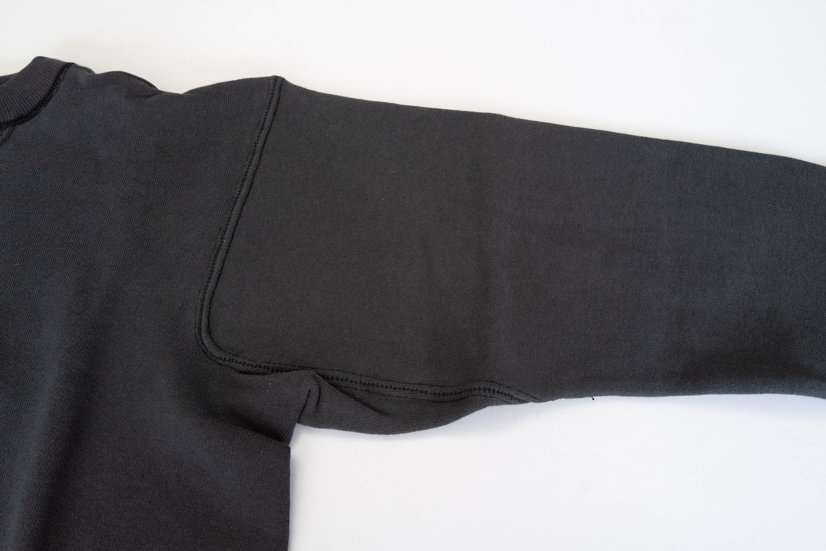 Warehouse Lot.403 10oz "Set-in Sleeves" Loopwheeled Sweatshirt (Black)