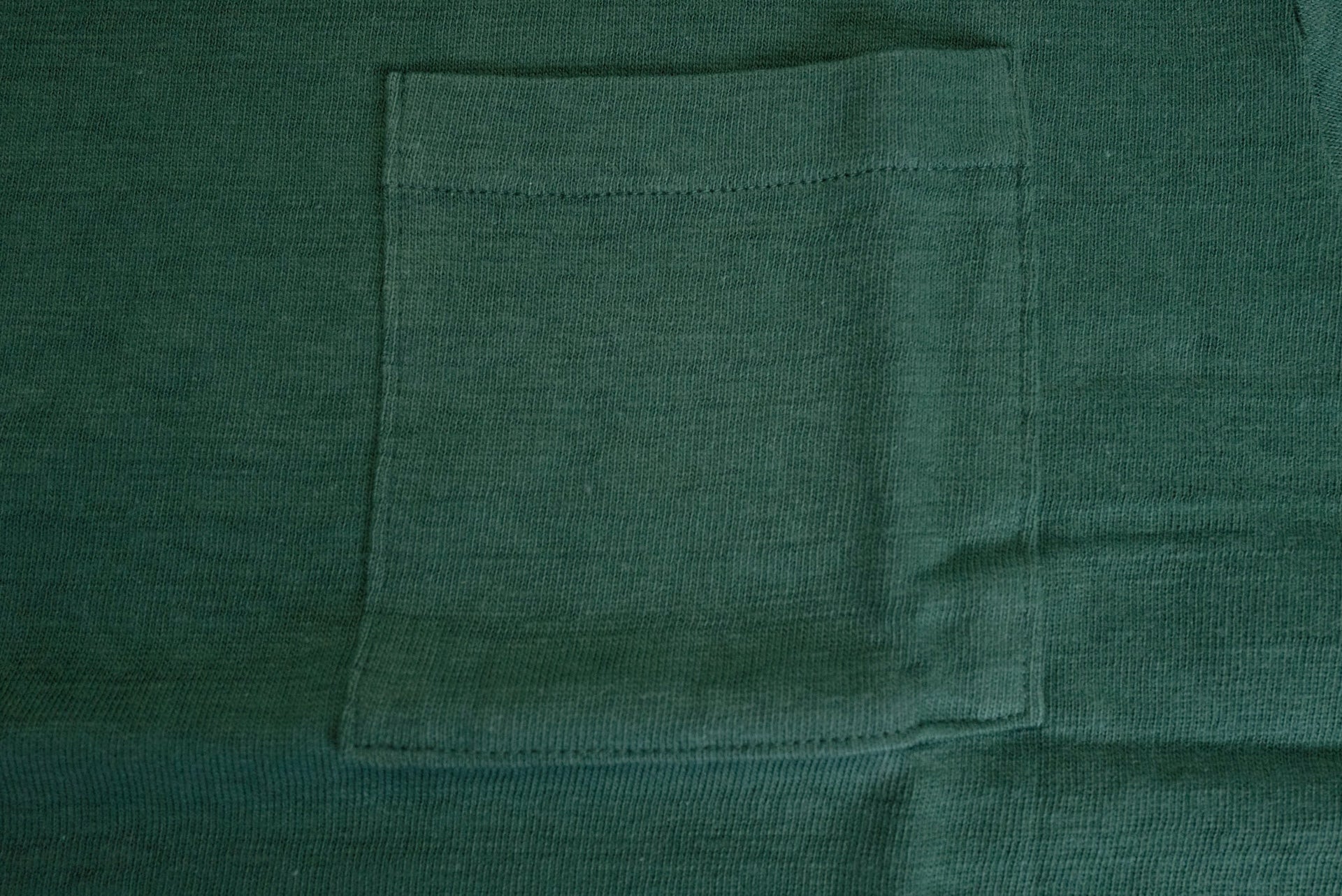 Warehouse 5.5oz "Bamboo Textured" Pocket Tee (Dark Green)