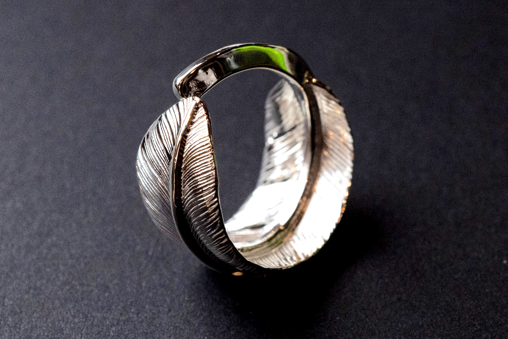 First Arrow's Large Feather Ring (R-015)