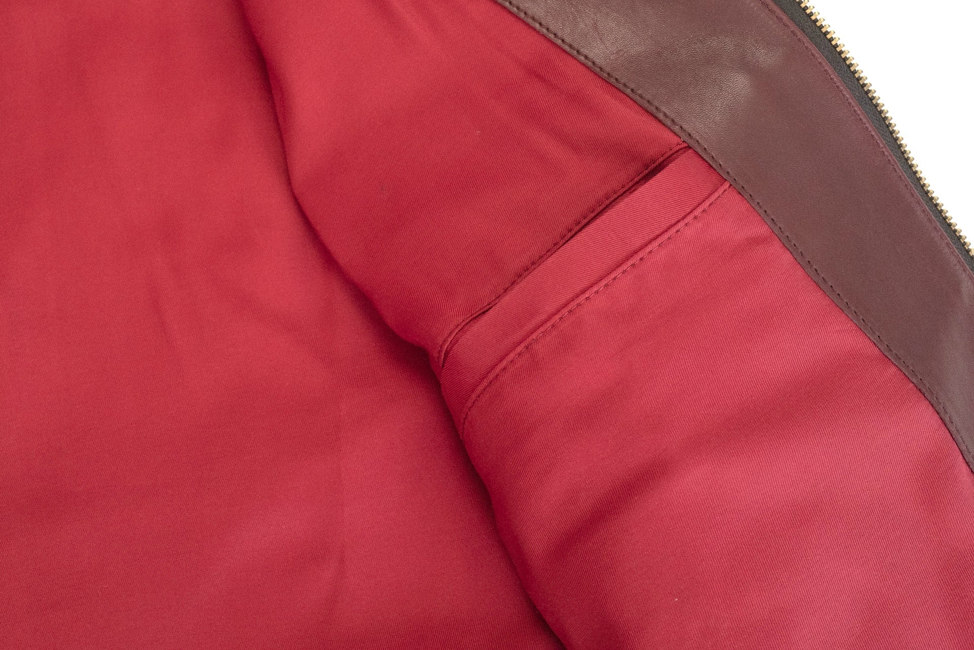 The Flat Head Horsehide 40s Single Sport Jacket (Wine Tea-cored)