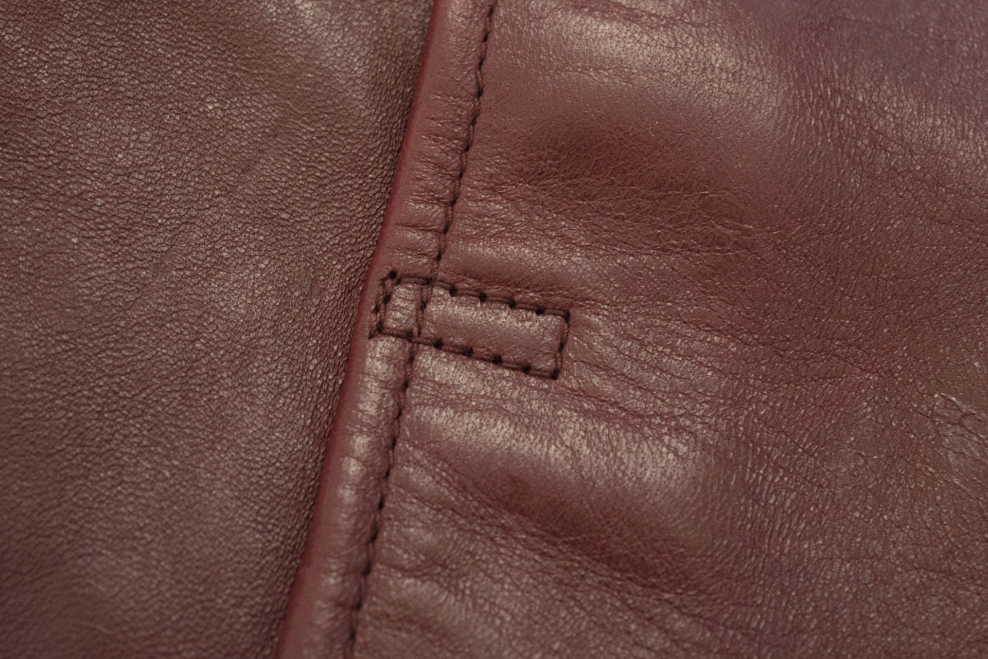 The Flat Head Horsehide 40s Single Sport Jacket (Wine Tea-cored)