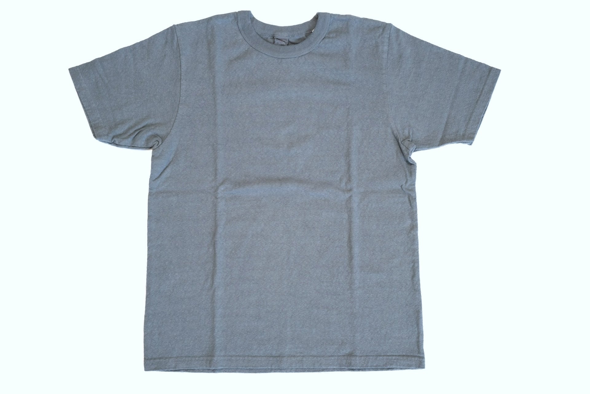 UES 9.5oz "NO.8 Slub Nep" Heavyweight Plain Tee (Lake Blue)
