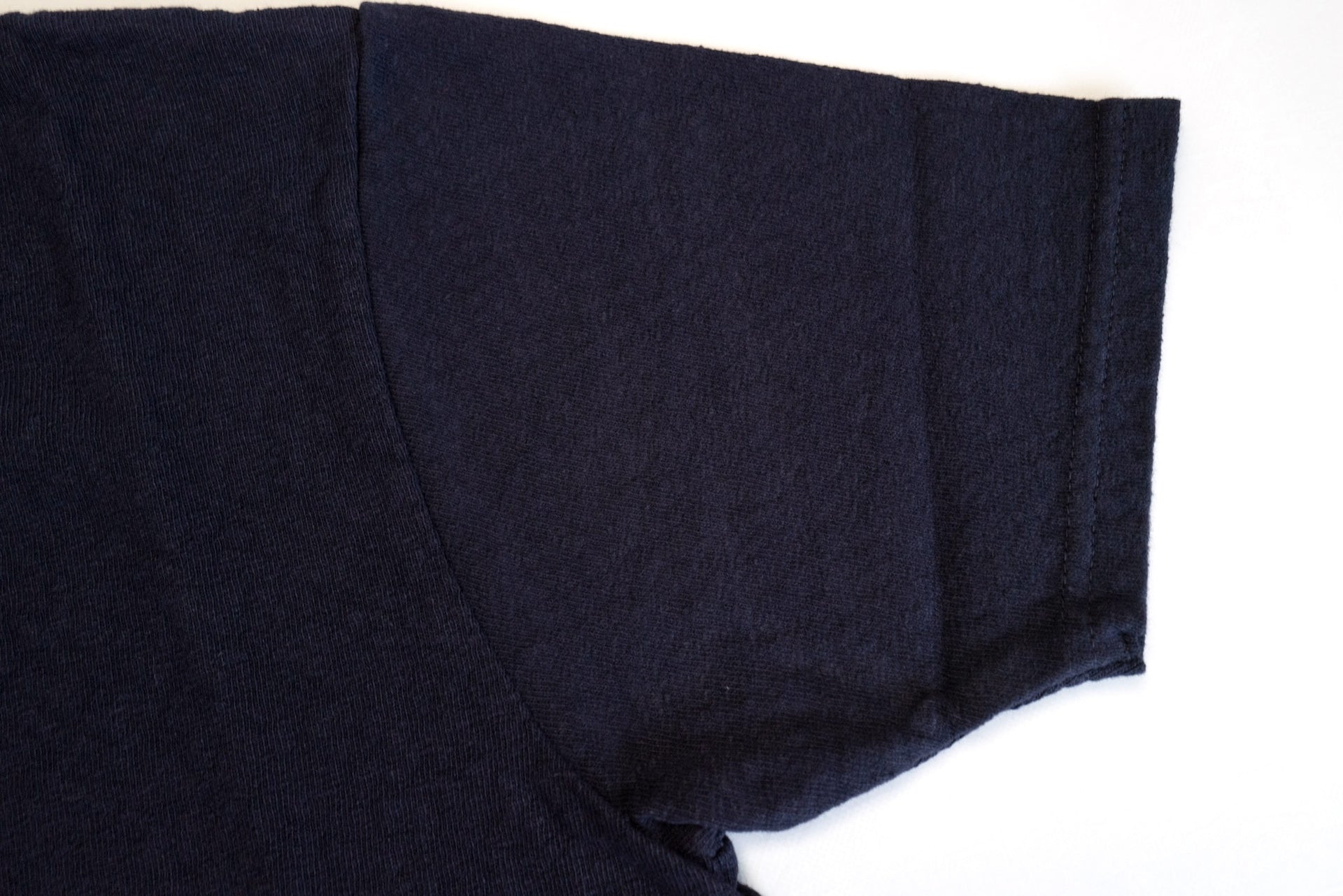 UES 9.5oz "NO.8 Slub Nep" Heavyweight Plain Tee (Eggplant Navy)