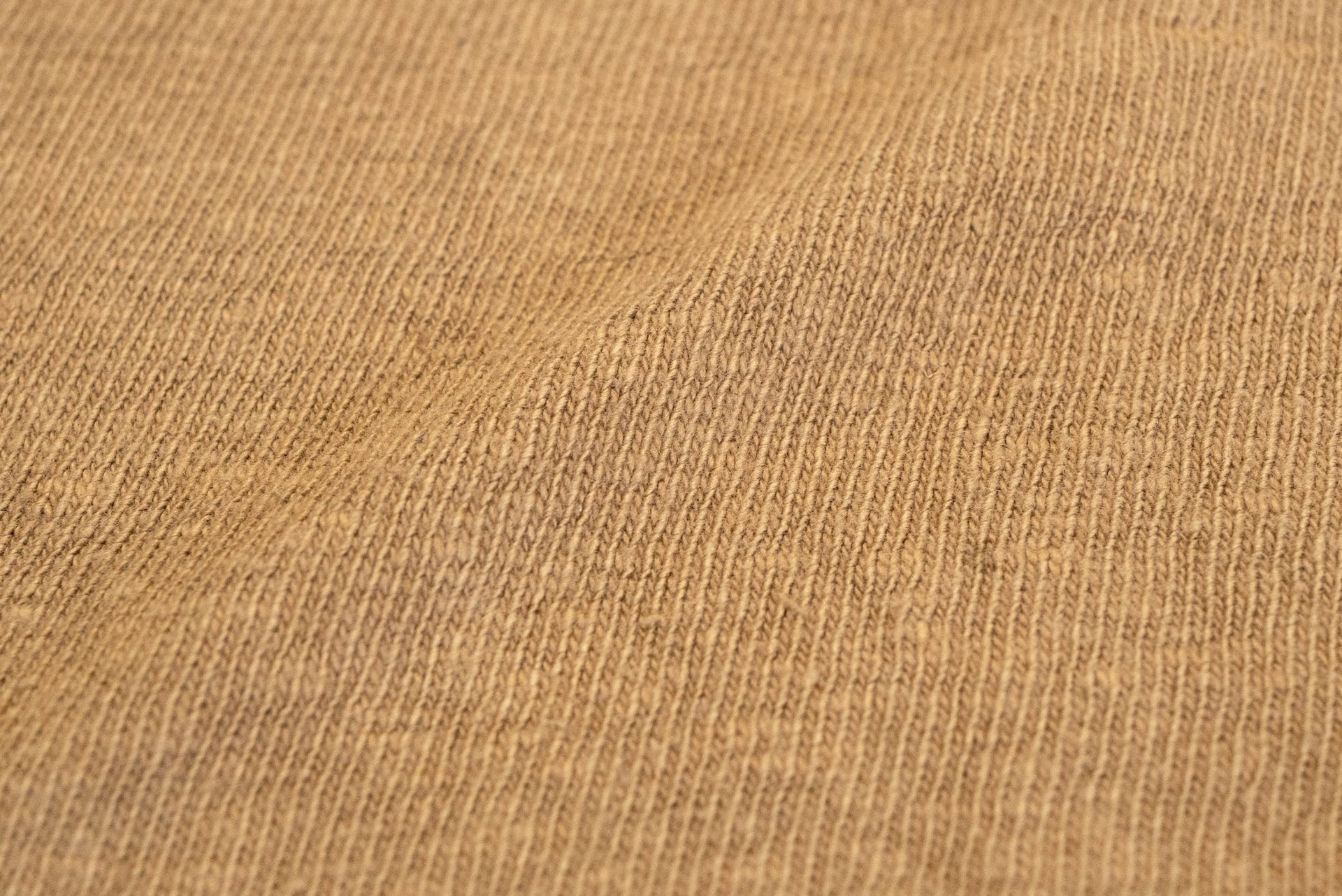 UES 9.5oz "NO.8 Slub Nep" Heavyweight Plain Tee (Khaki Brown)