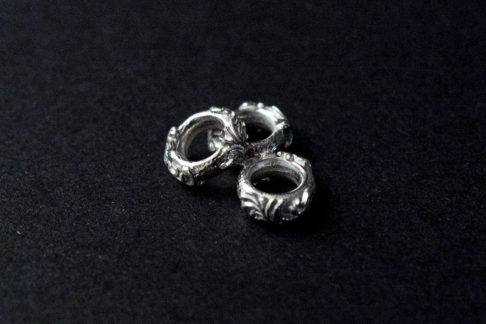 Legend Silver "Flora" Flat Bead (OT-4-L)