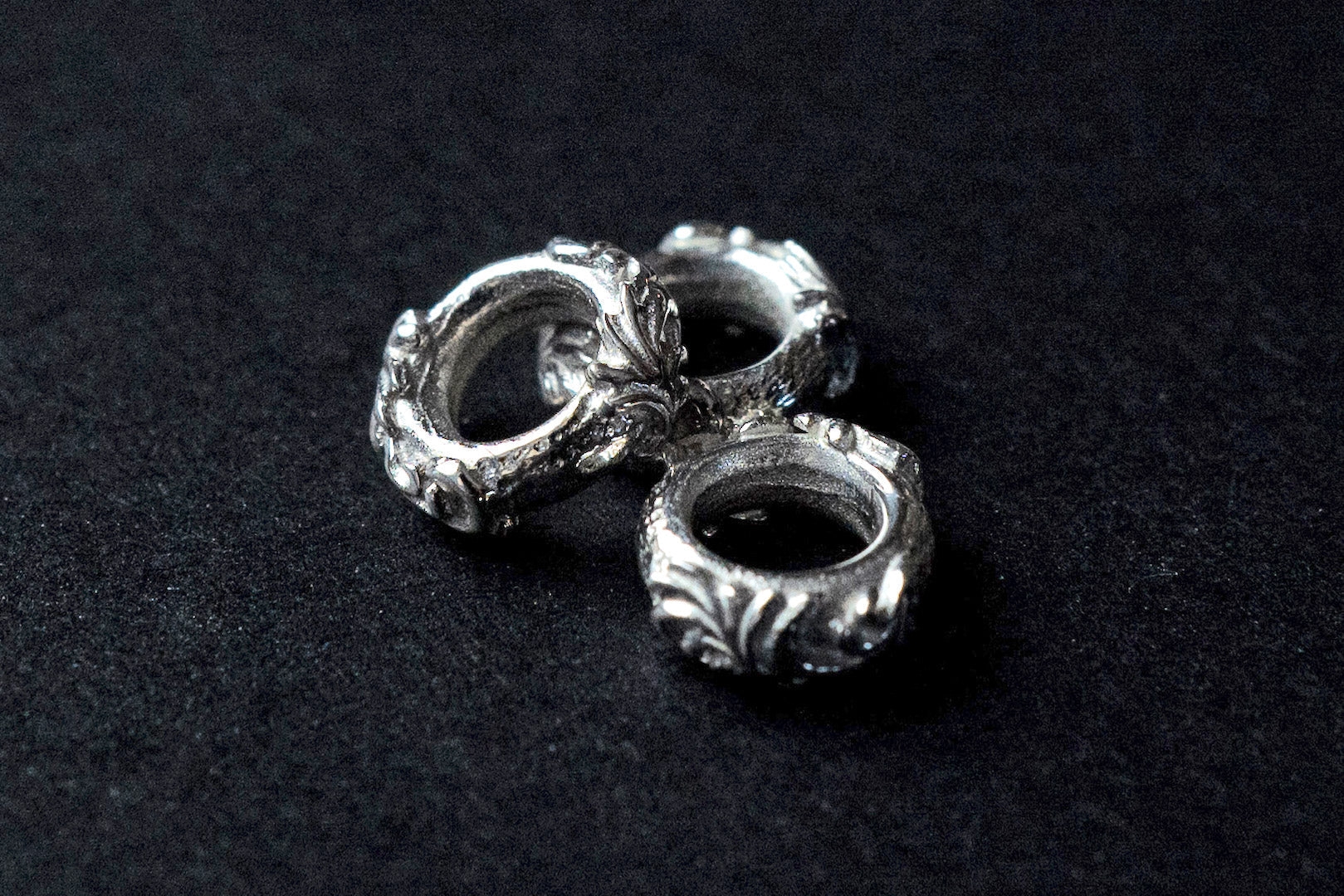 Legend Silver "Flora" Flat Bead (OT-4-L)