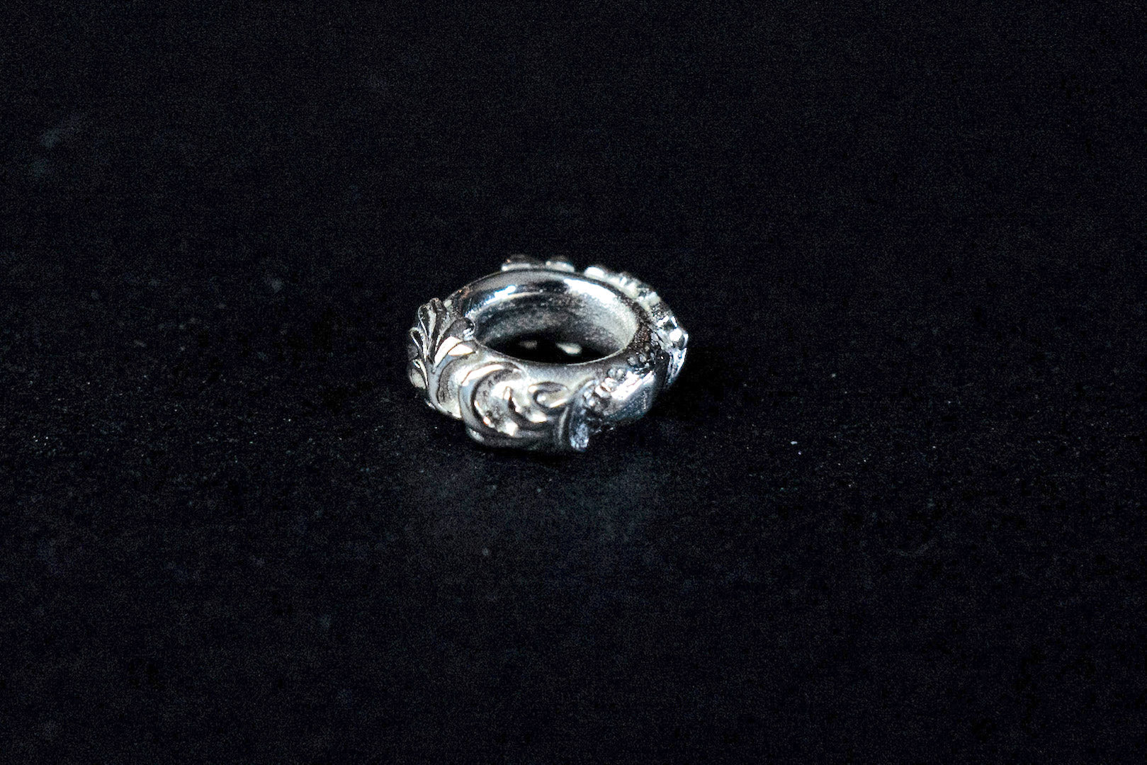Legend Silver "Flora" Flat Bead (OT-4-L)