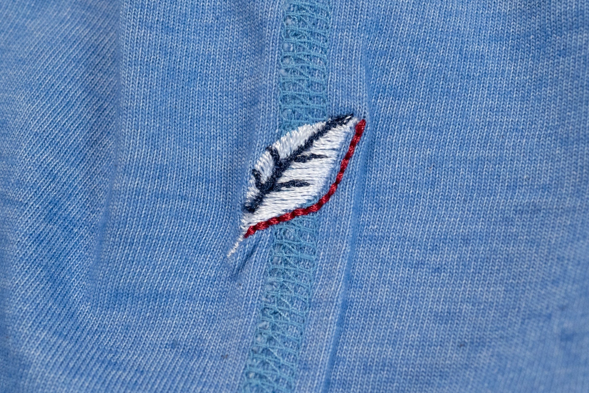 Pure Blue Japan 6.5oz "Signature" Indigo Dyed Pocket Tee (Icy Indigo)