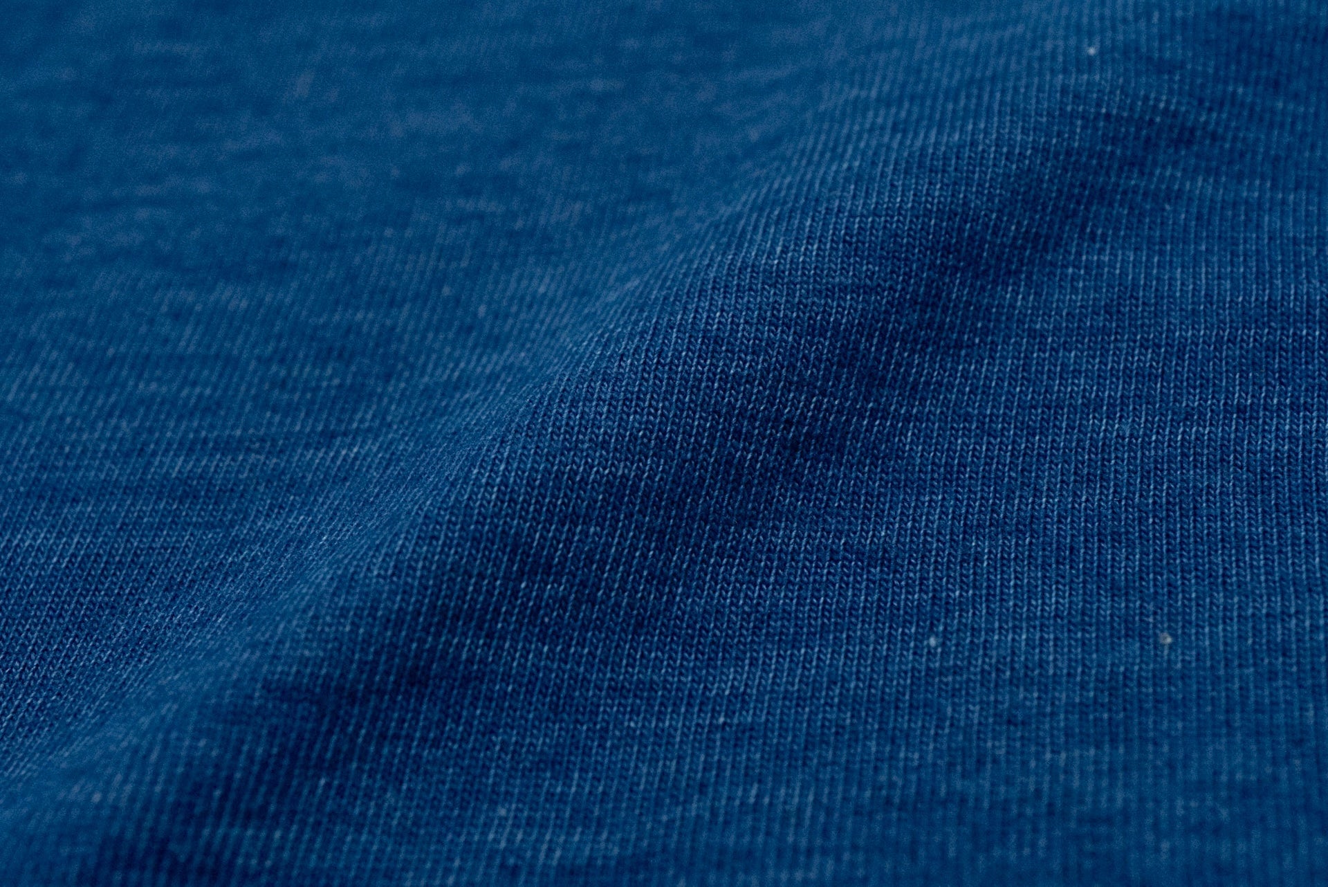 Pure Blue Japan 6.5oz "Signature" Indigo Dyed Pocket Tee (Genuine Indigo)