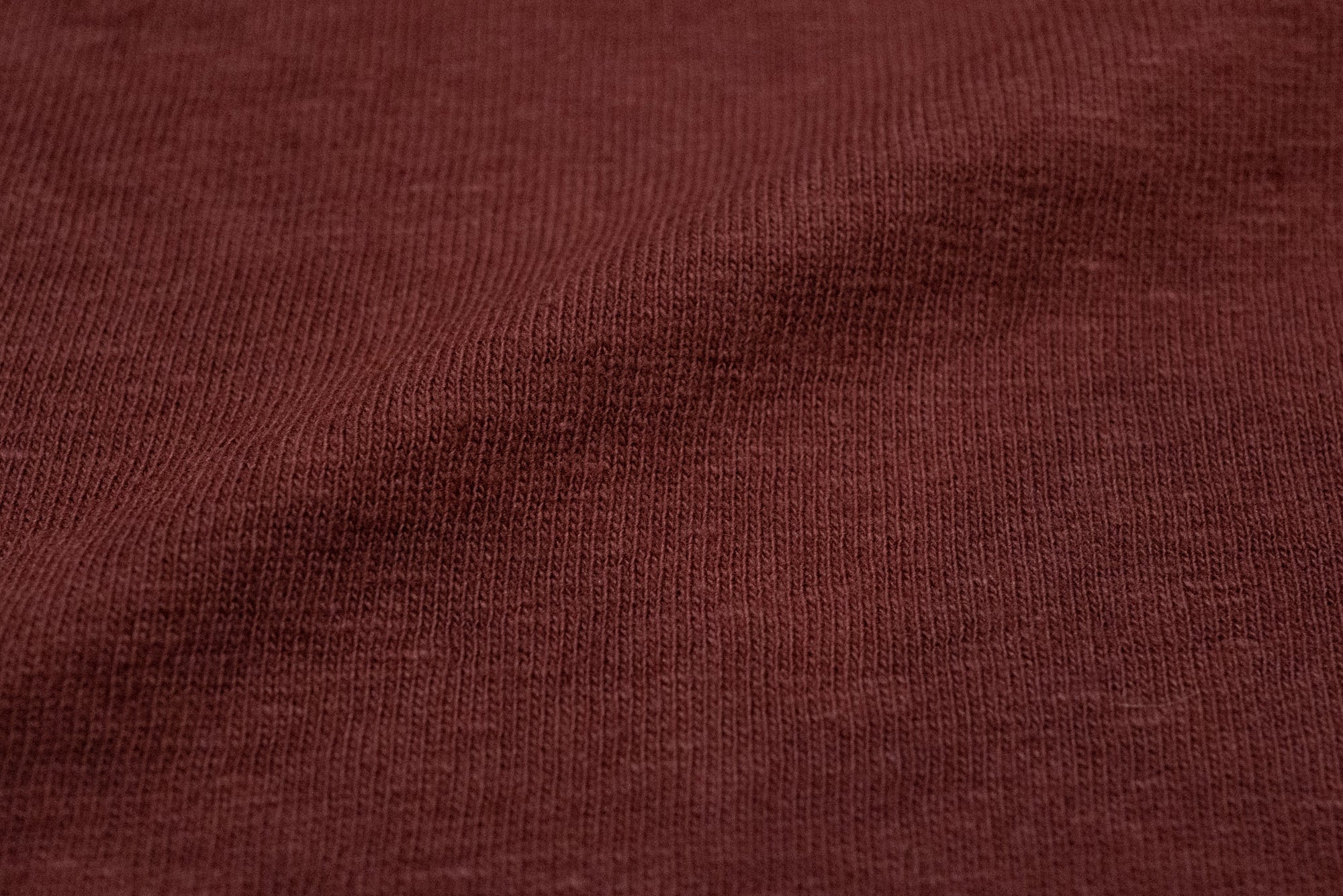 Samurai 6oz Super Slow Loopwheeled Tee (Burgundy)
