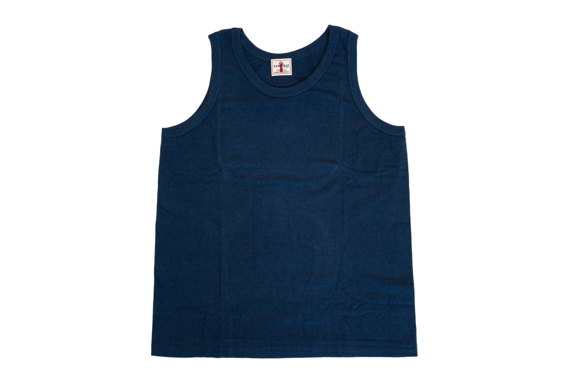 Samurai 6oz Super Slow Loopwheeled Tank Tee '23 Version (Navy)