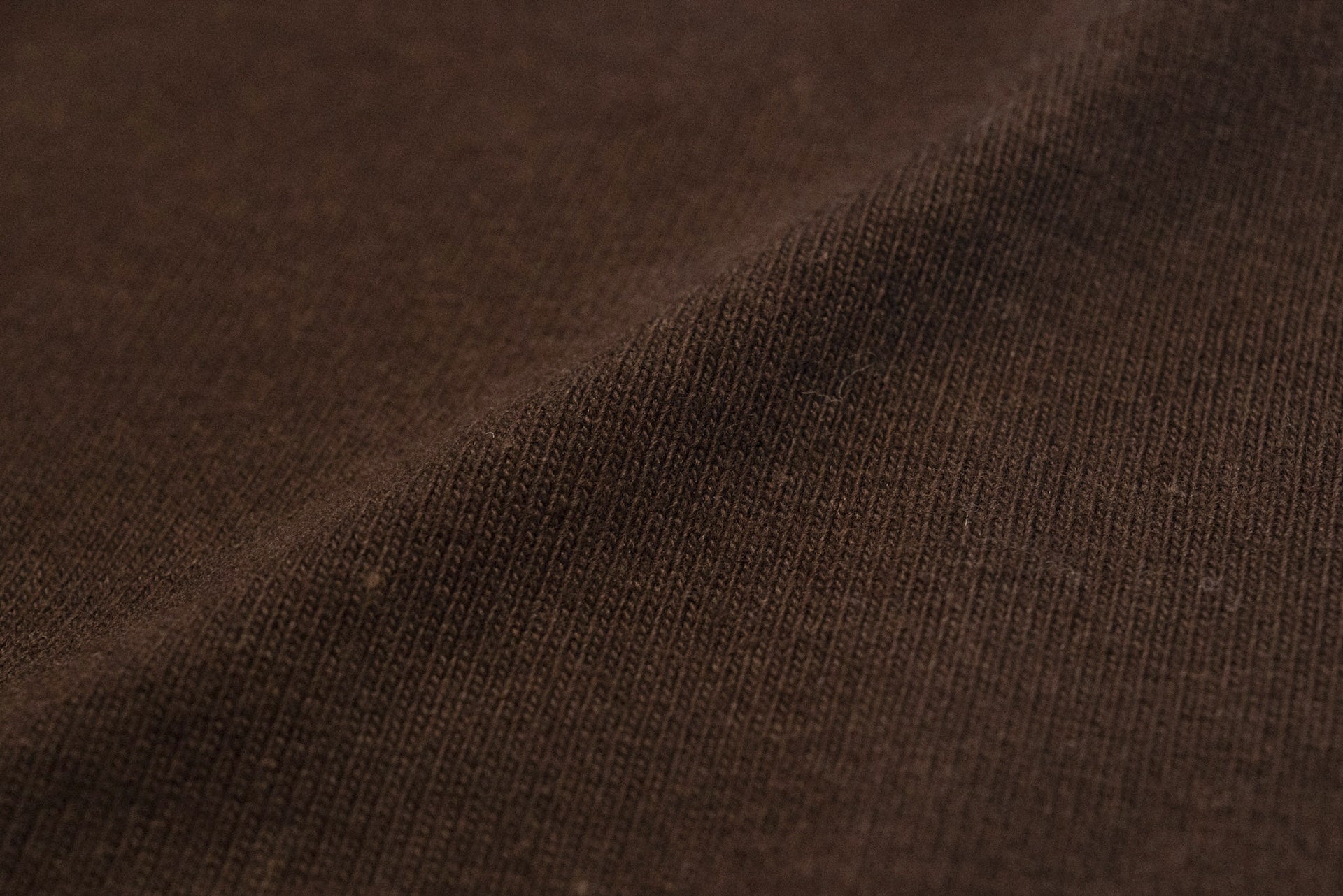 Boncoura 10oz Ultra Heavy Loopwheeled Pocket L/S Tee (Brown)