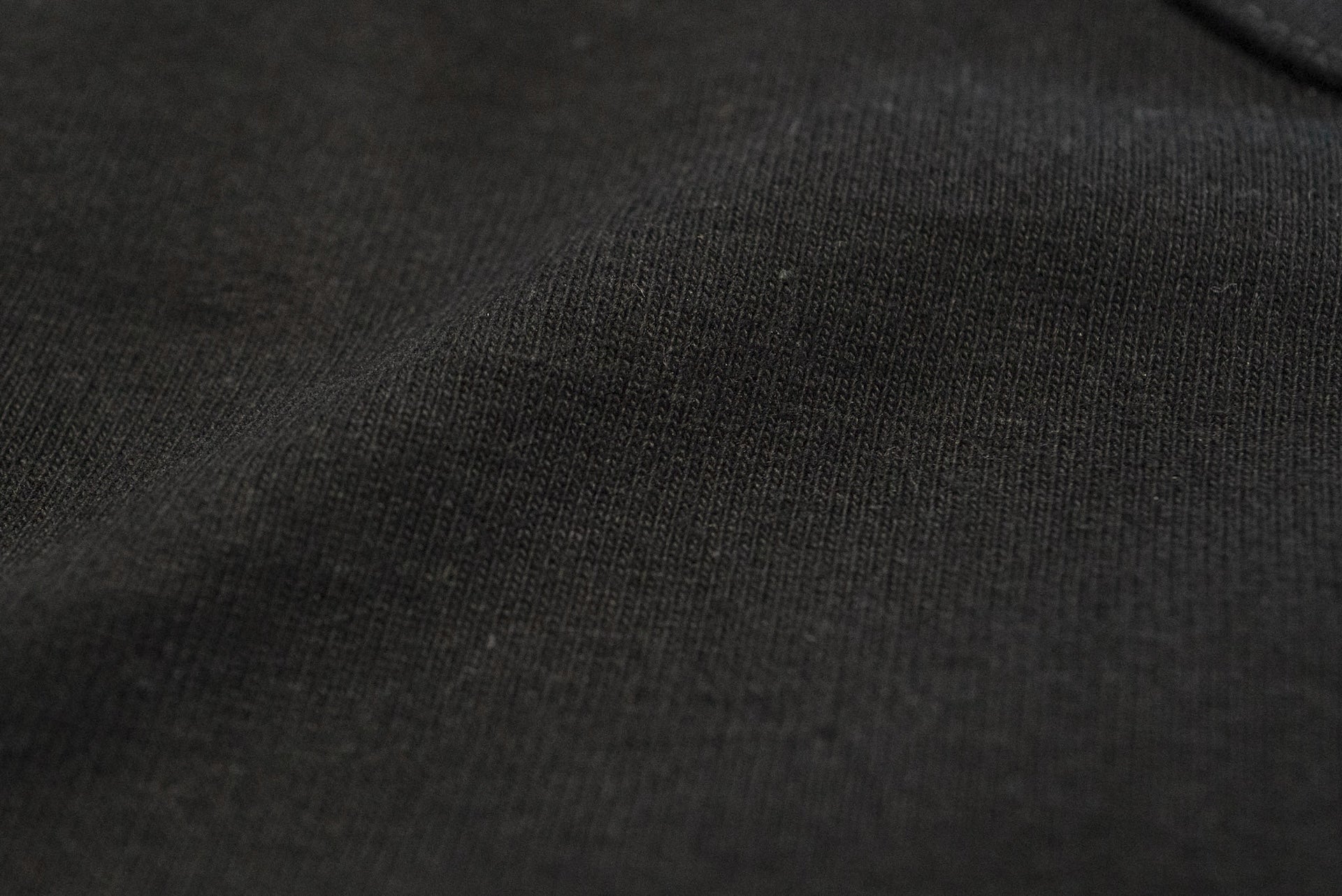 Boncoura 10oz Ultra Heavy Loopwheeled Pocket L/S Tee (Black)