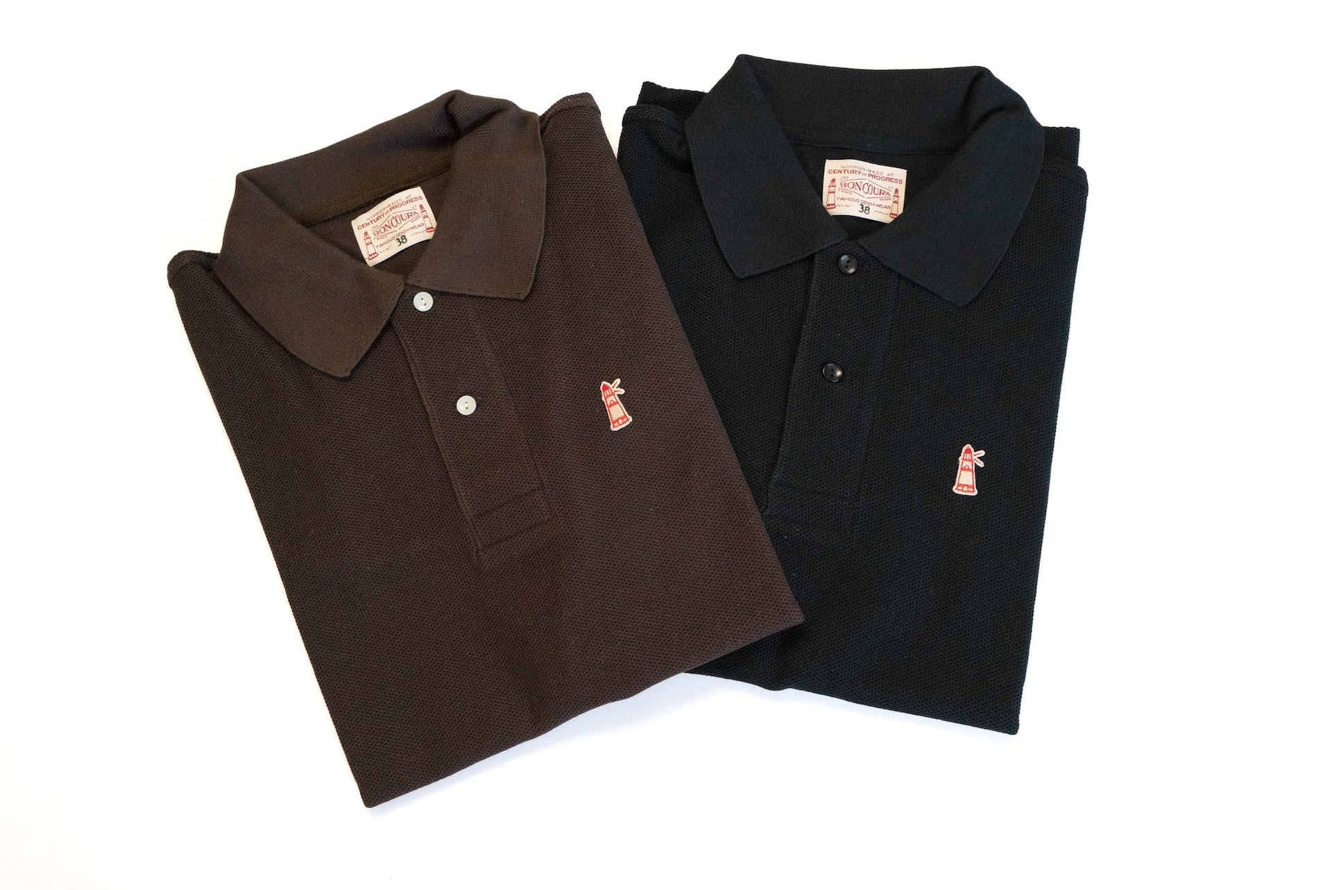 Boncoura Heavyweight Polo Shirt (Chocolate Brown)