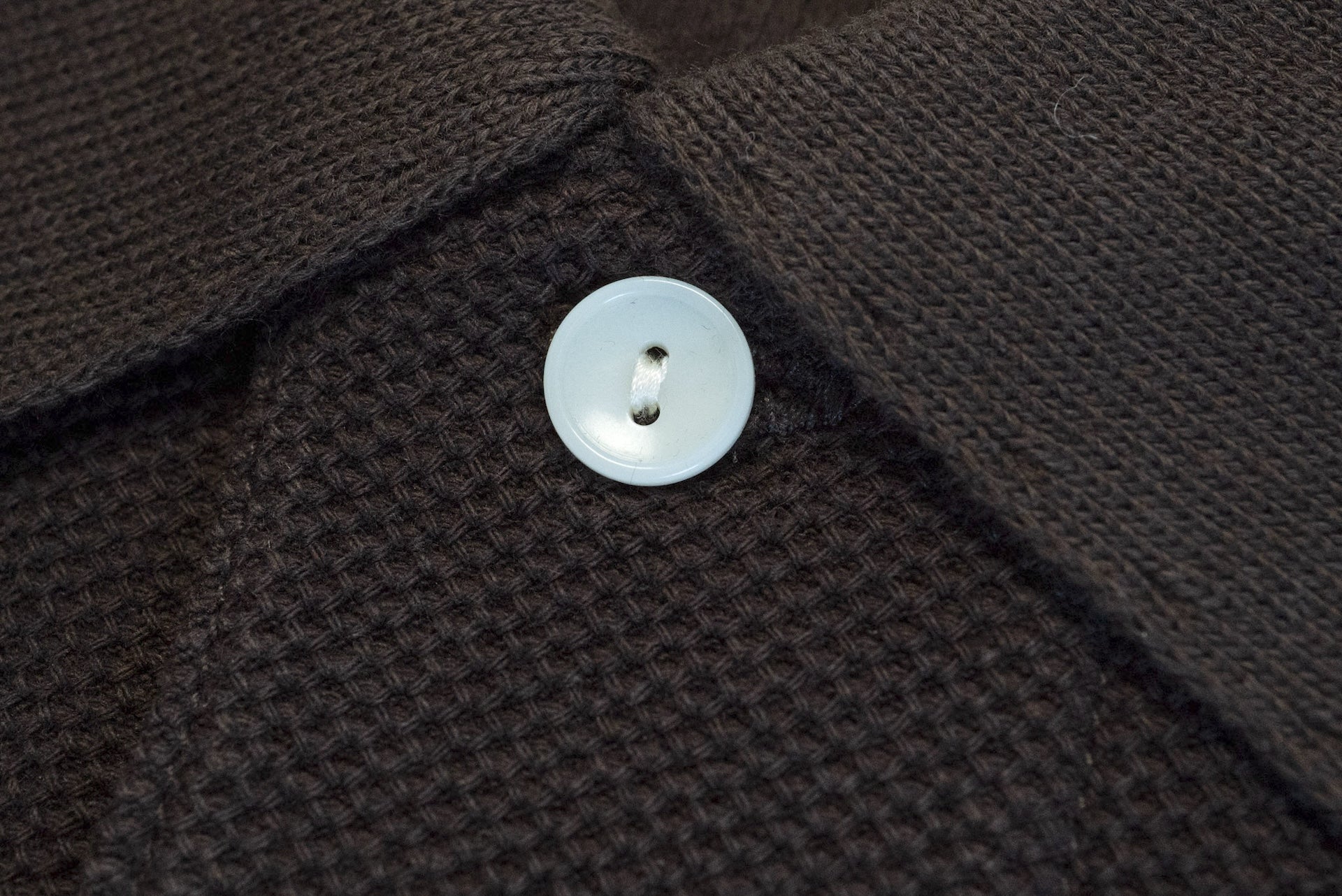 Boncoura Heavyweight Polo Shirt (Chocolate Brown)