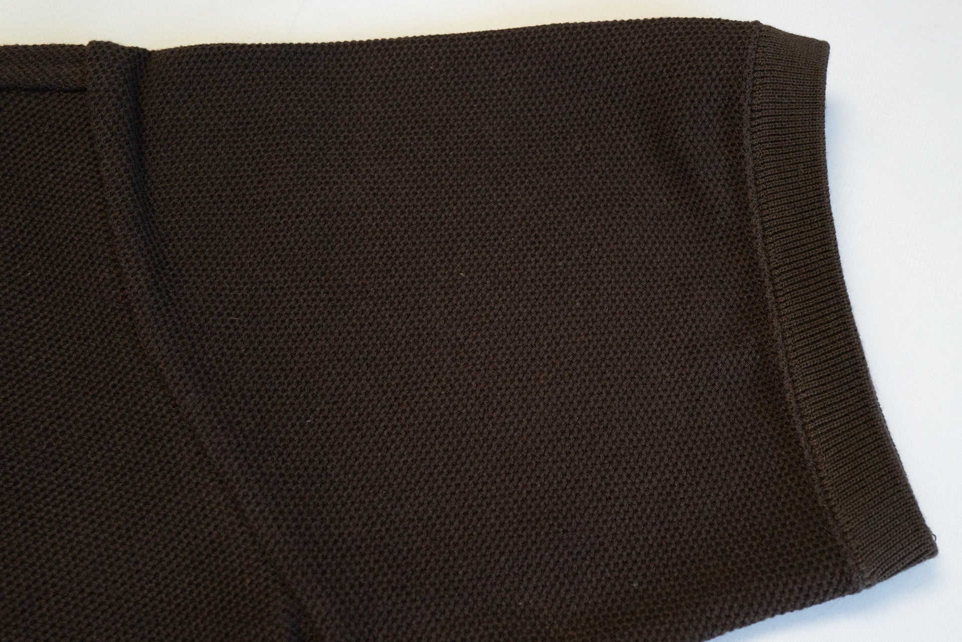 Boncoura Heavyweight Polo Shirt (Chocolate Brown)