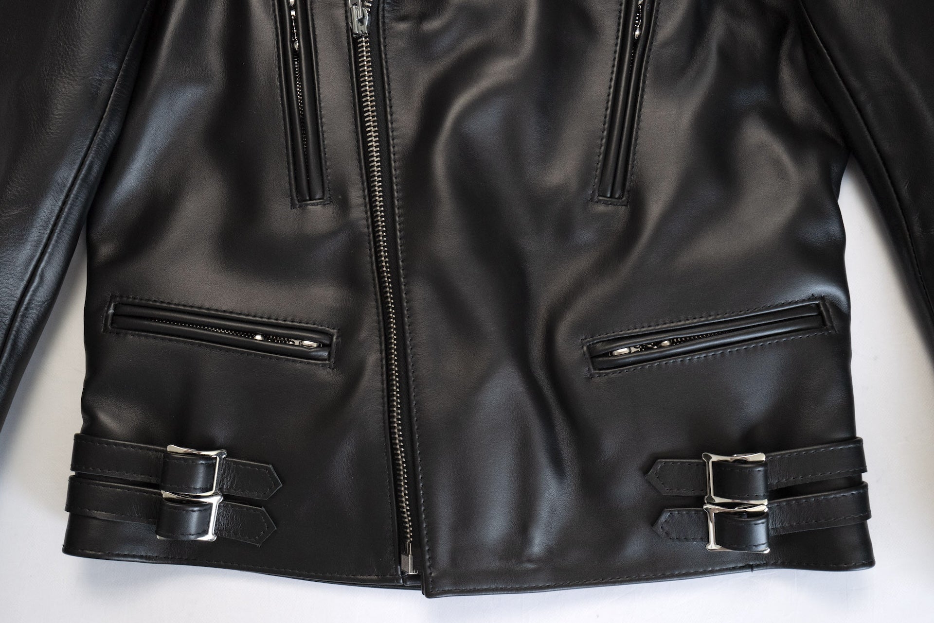 Lewis Leathers Black Horsehide 'Lightning' 391T Jacket (Tight Fit)