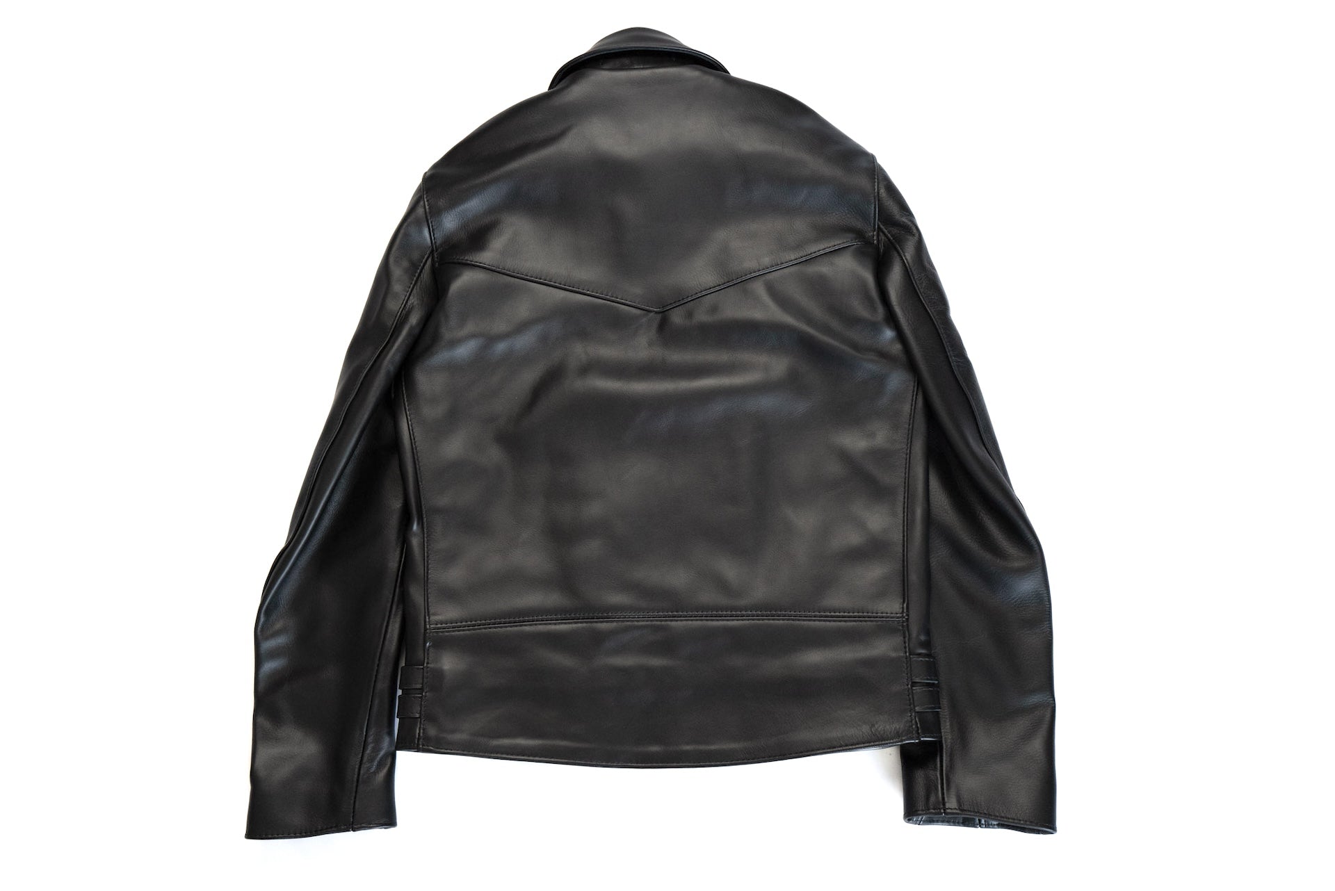 Lewis Leathers Black Horsehide 'Lightning' 391T Jacket (Tight Fit)