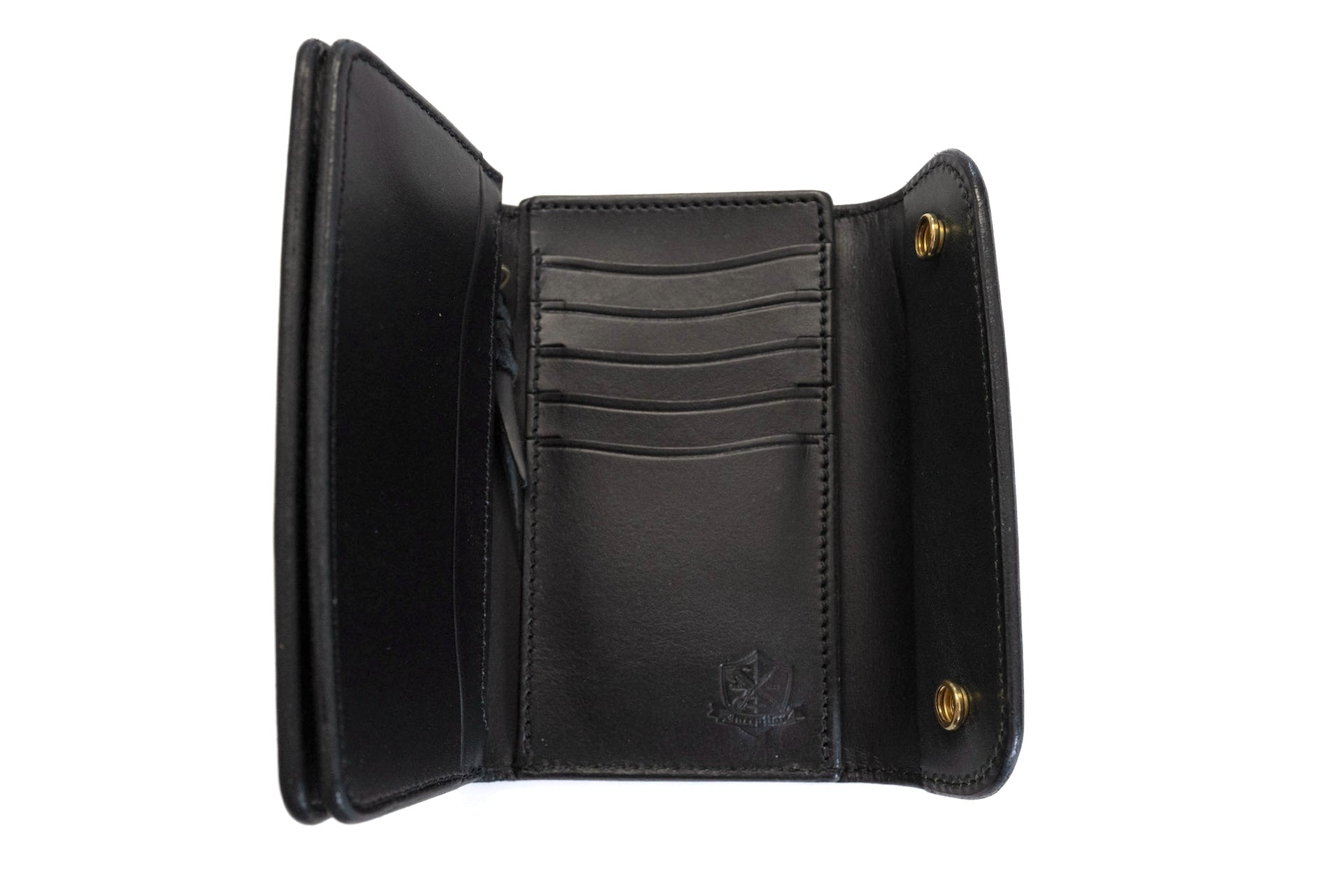 Inception by Accel Company 'Bridle Cowhide' Middle Wallets (Dark Green)