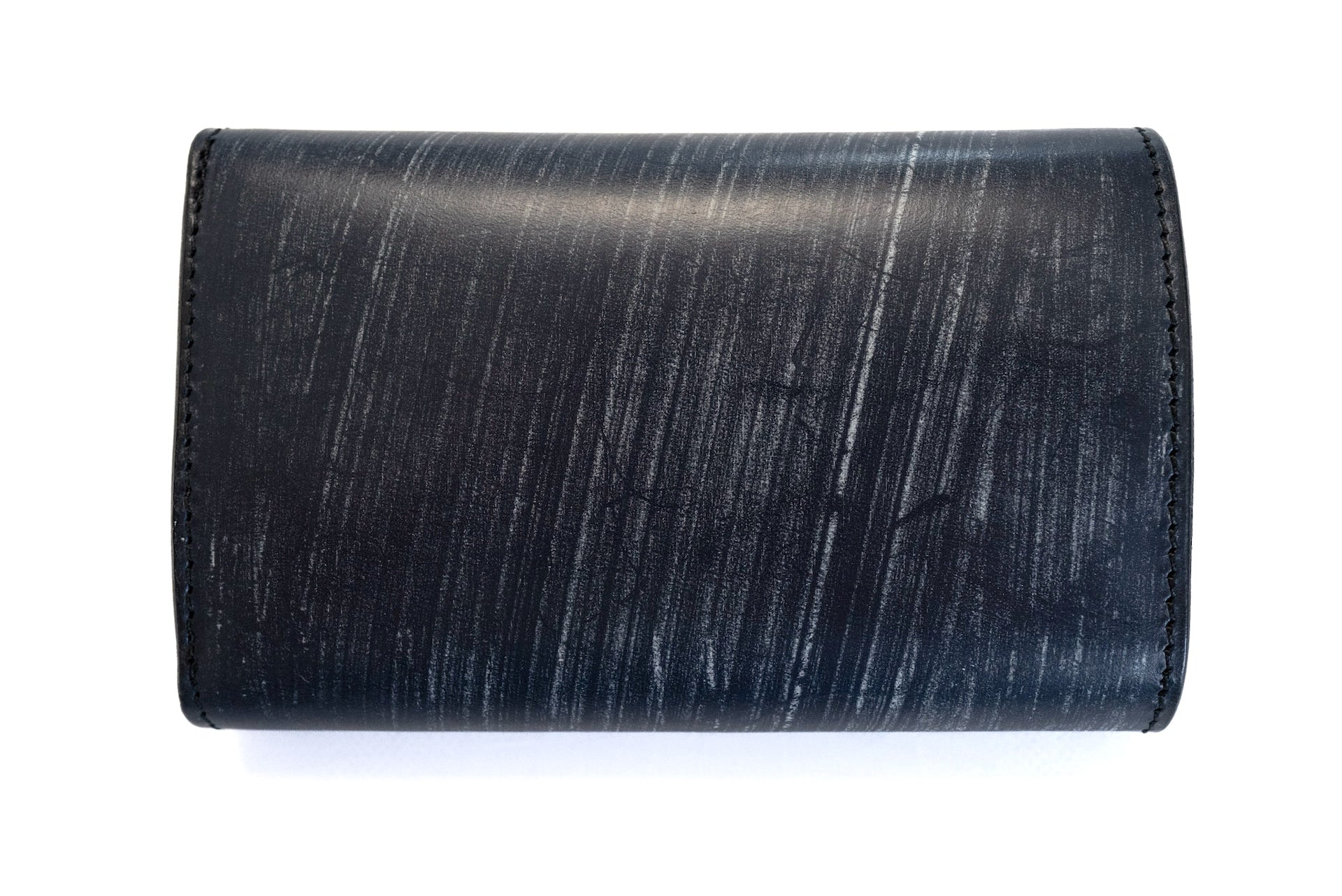 Inception by Accel Company 'Bridle Cowhide' Middle Wallets (Navy)