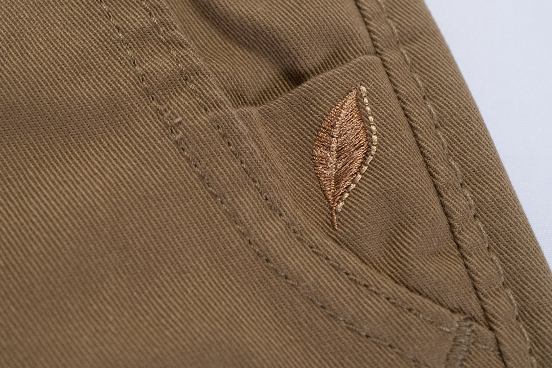 Pure Blue Japan 12oz High-Density "Worker's" Chinos (Camel)