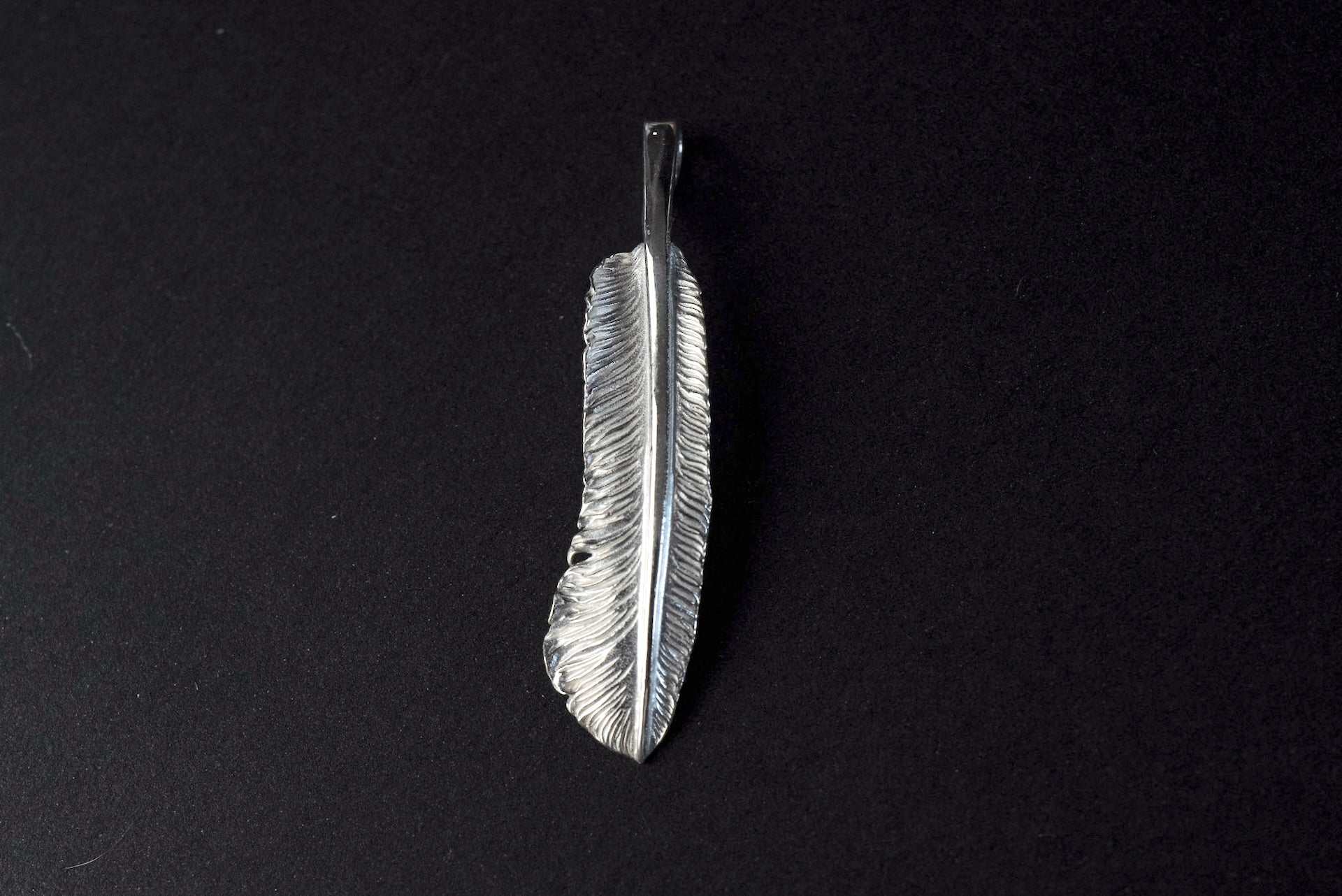 Legend "Small Feather" Silver Pendants