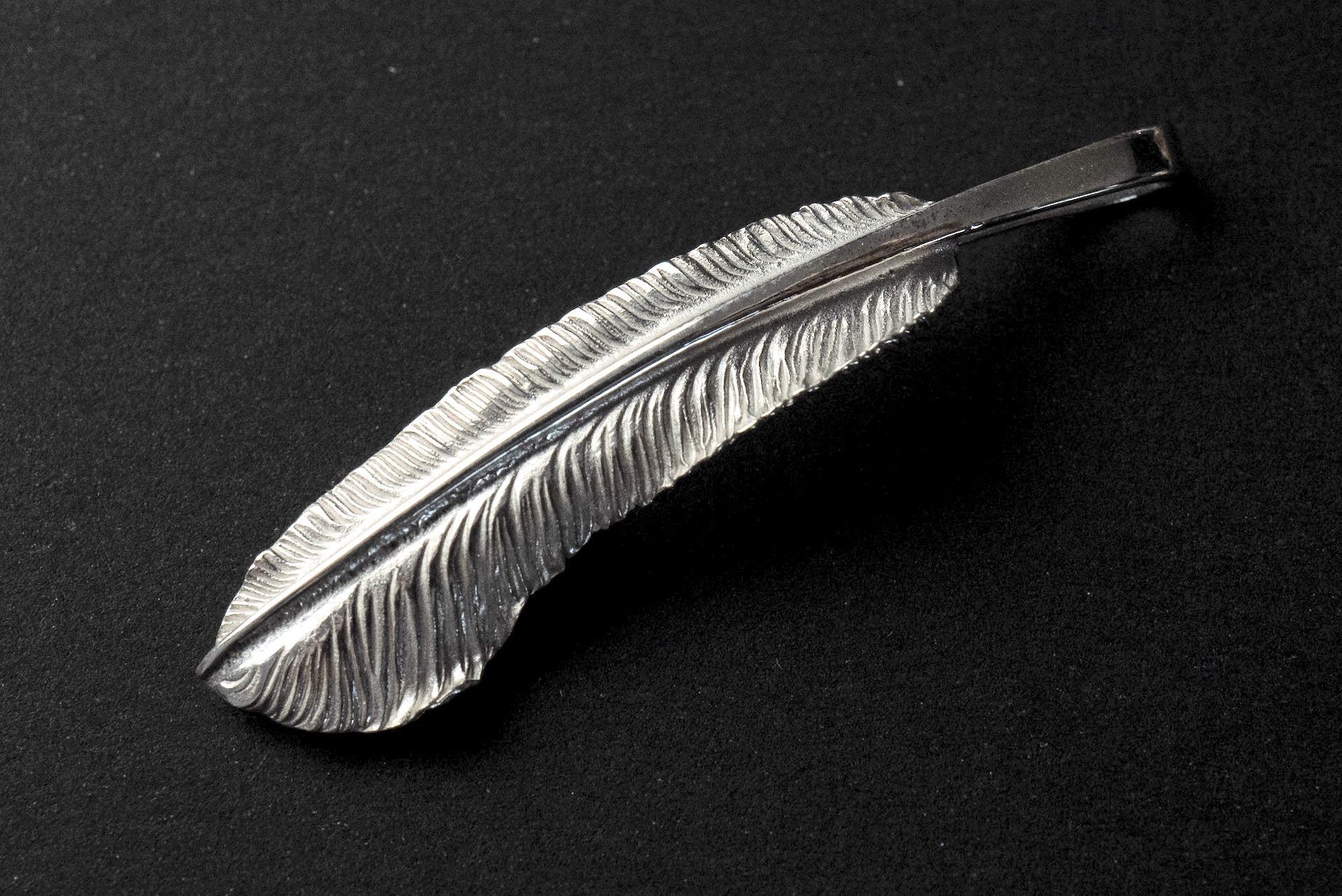 Legend "Small Feather" Silver Pendants
