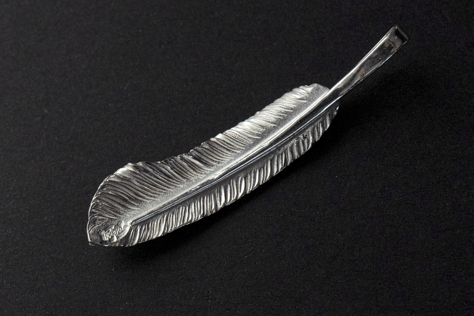 Legend "Small Feather" Silver Pendants
