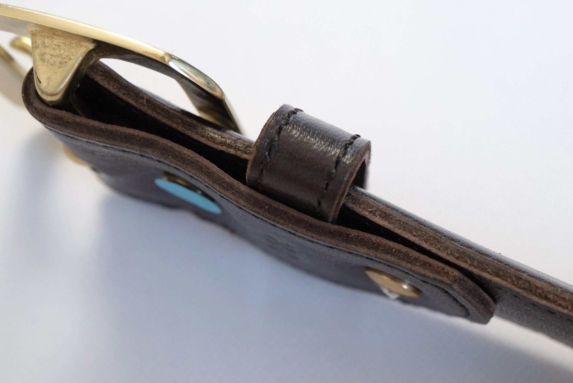 Inception by Accel Company Horsehide "Garrison Belt" (Brown Teacored)
