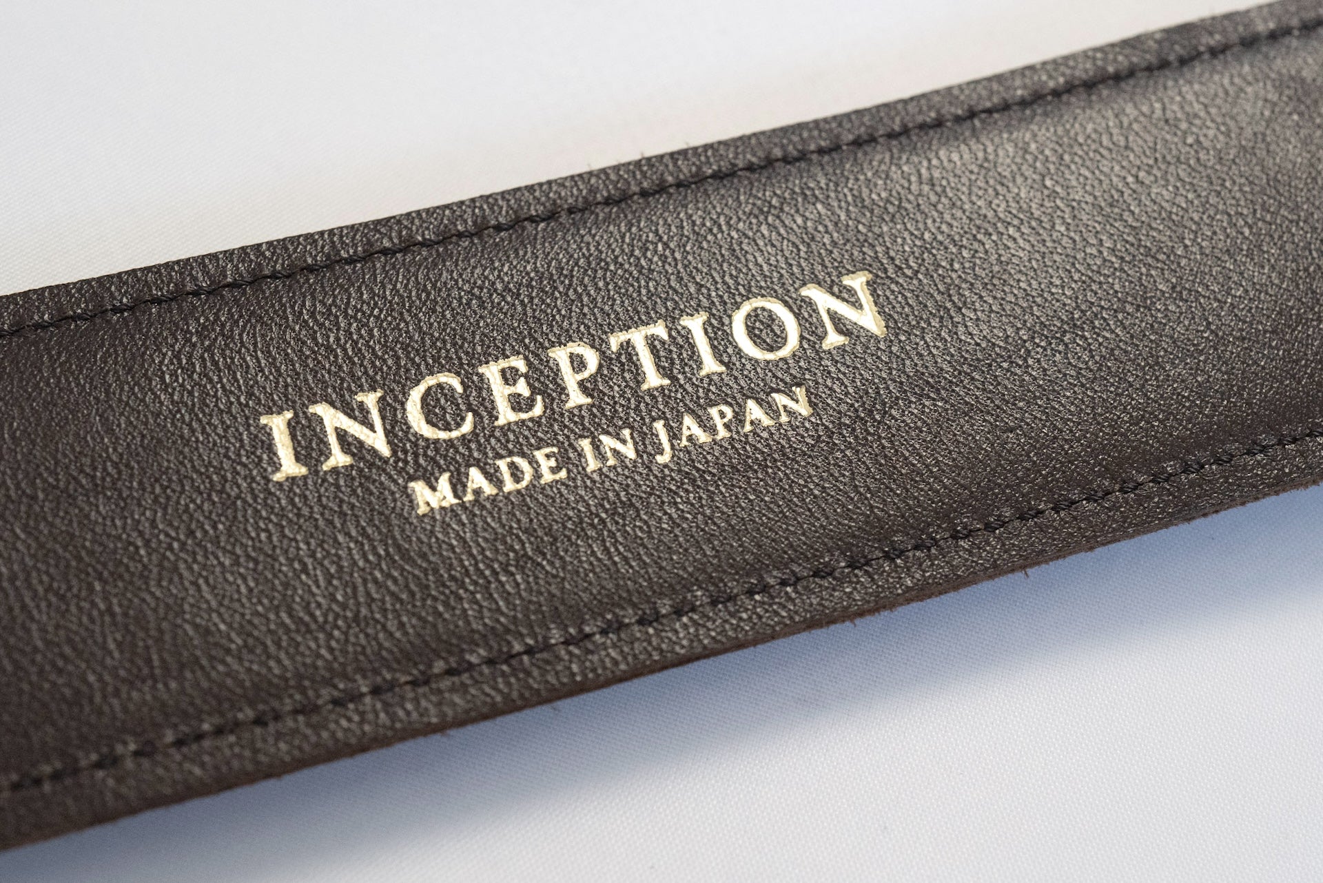 Inception by Accel Company Horsehide "Garrison Belt" (Brown Teacored)