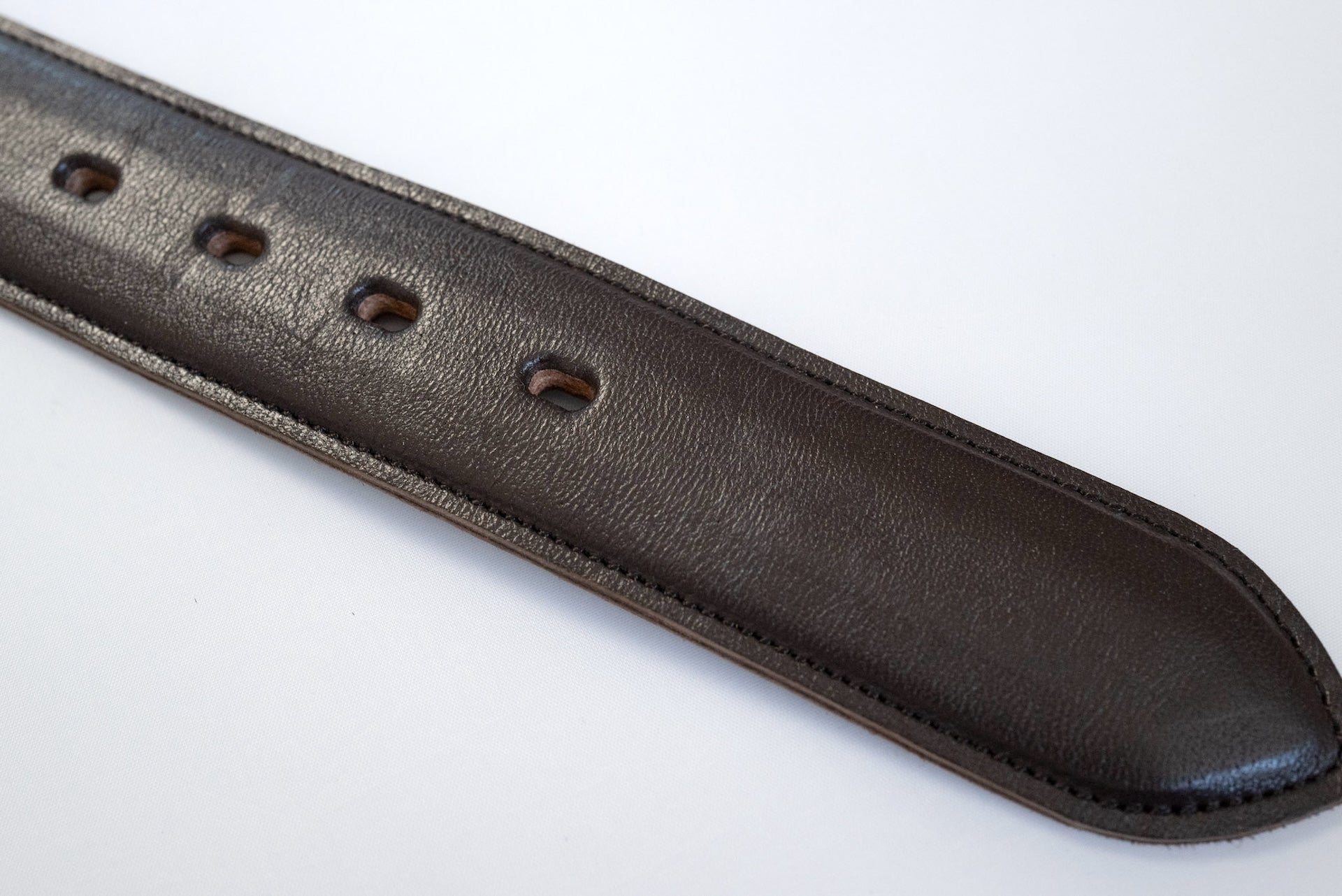 Inception by Accel Company Horsehide "Garrison Belt" (Brown Teacored)