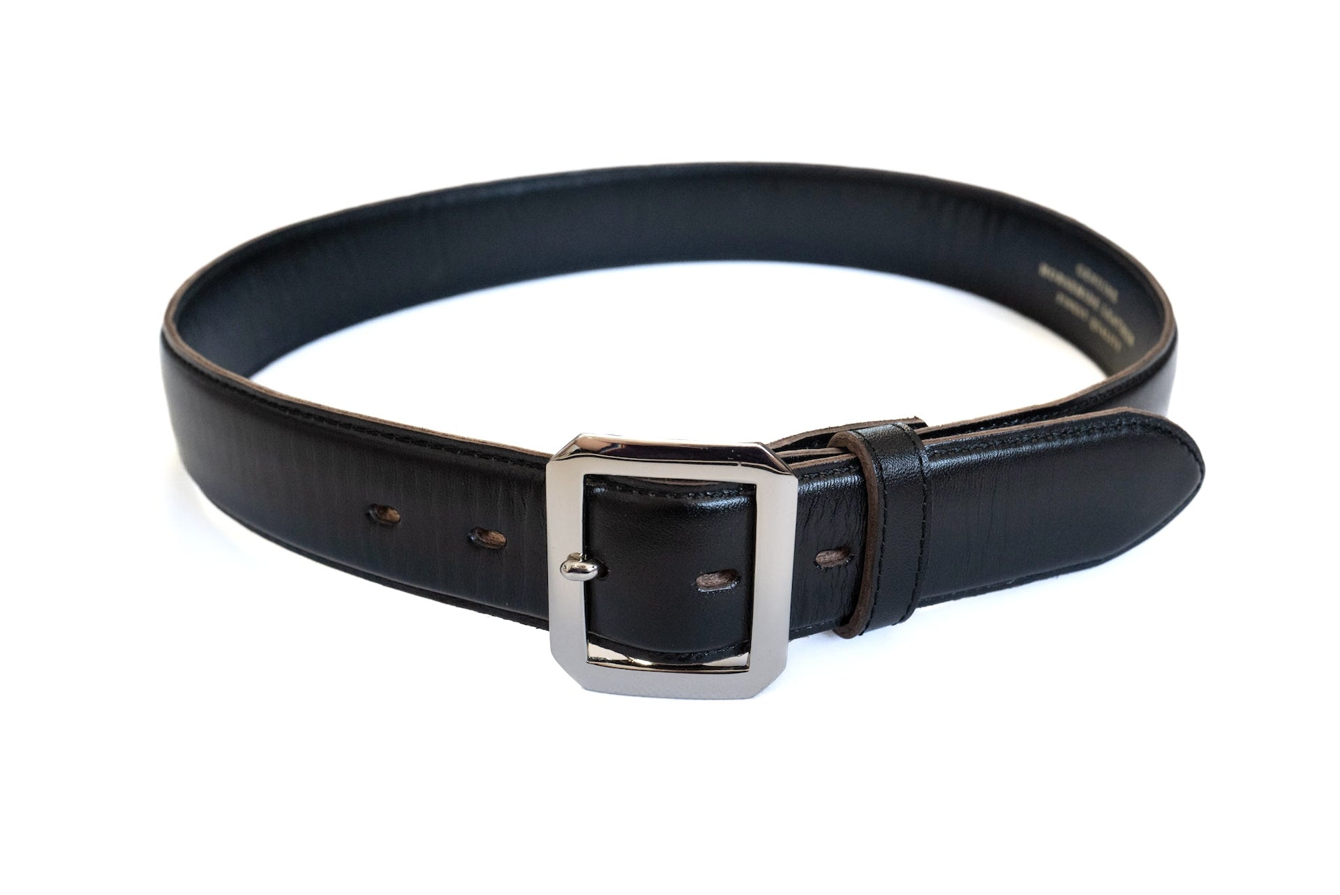 Inception by Accel Company Horsehide "Garrison Belt" (Black Teacored)