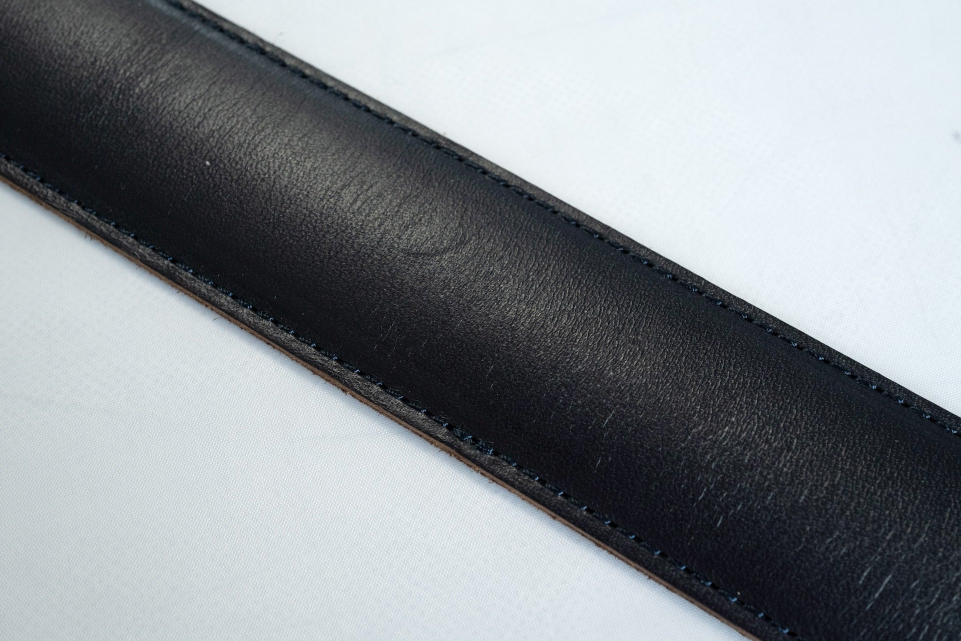 Inception by Accel Company Horsehide "Garrison Belt" (Navy Teacored)
