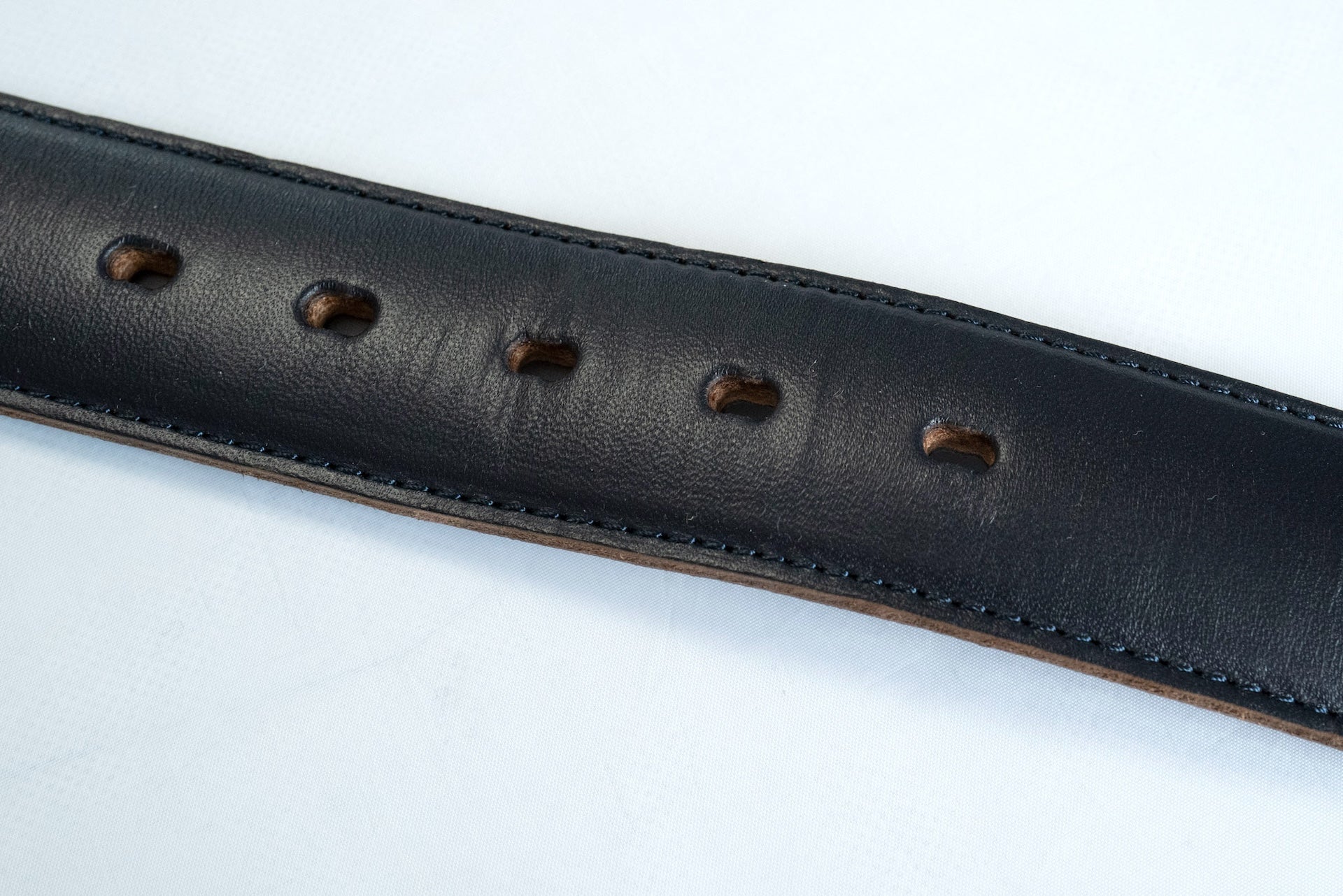 Inception by Accel Company Horsehide "Garrison Belt" (Navy Teacored)