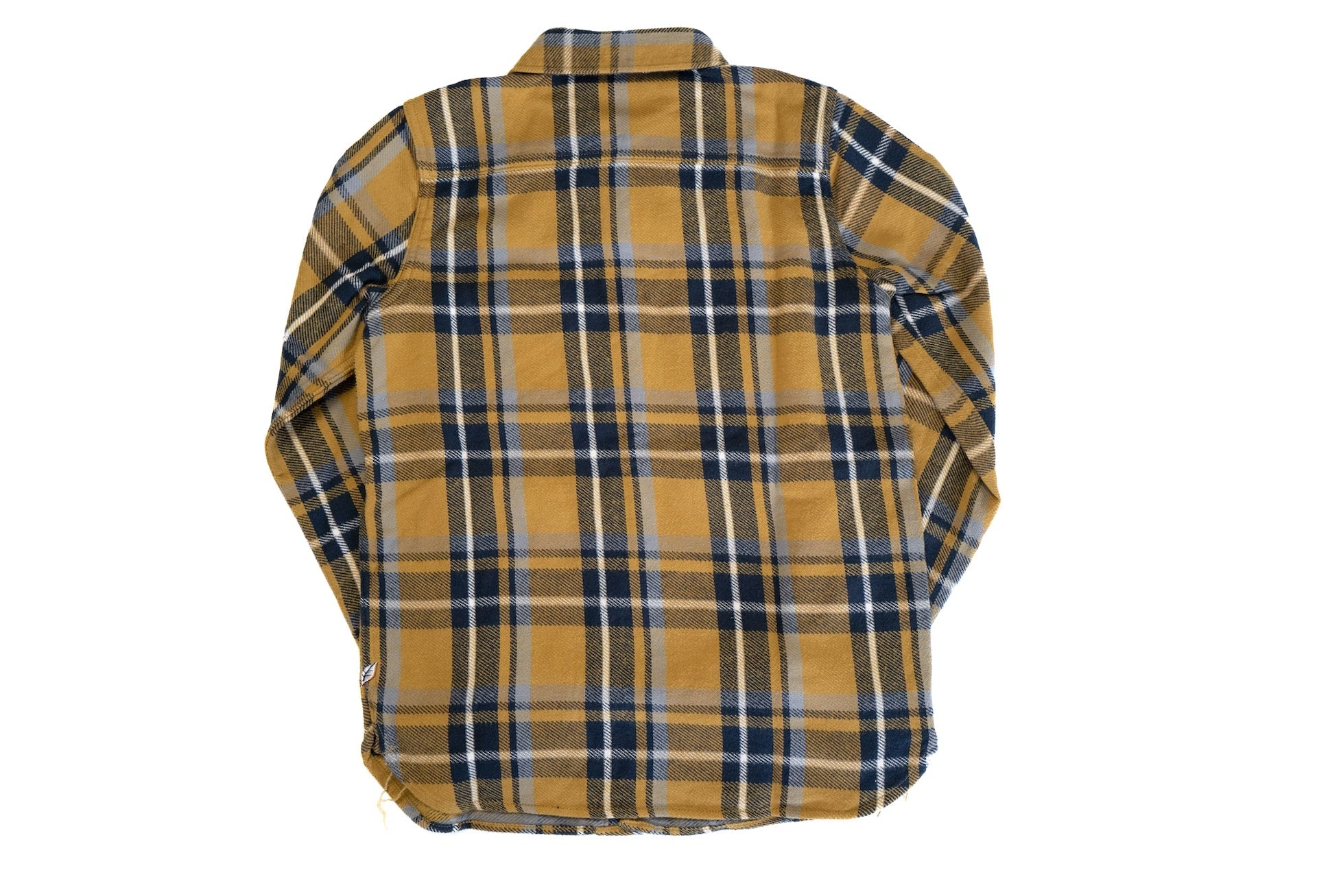 Pure Blue Japan 11oz Raised Flannel Early Workshirt (Camel)