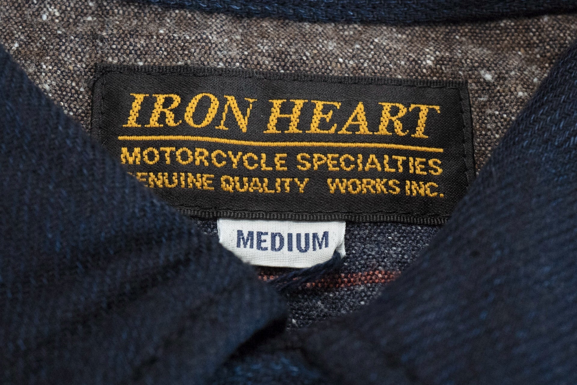 Iron Heart Heavy 14oz Indigo Dyed Double Cloth Workshirt