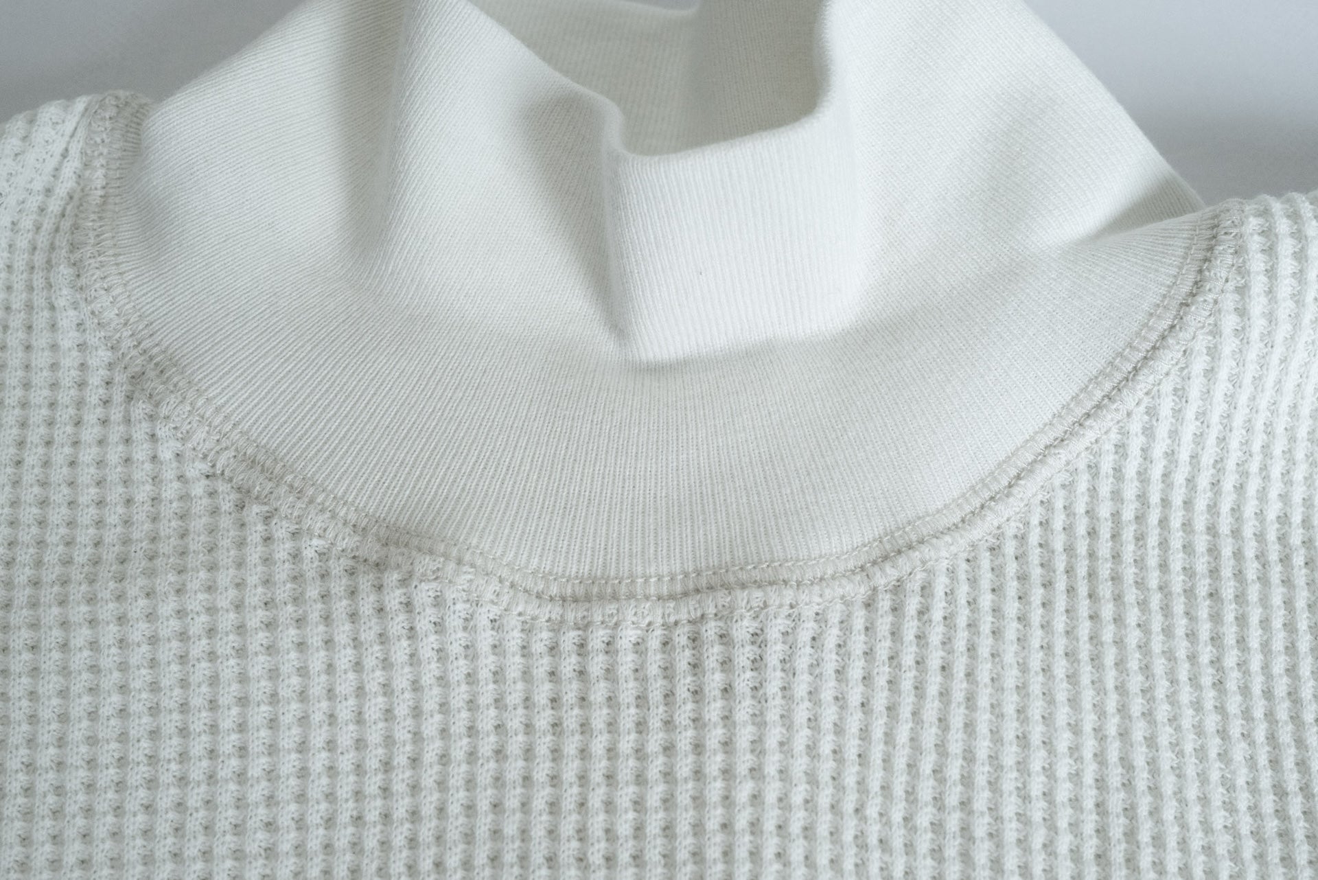 Freewheelers "Half Neck" Thermal Shirt (Ivory)