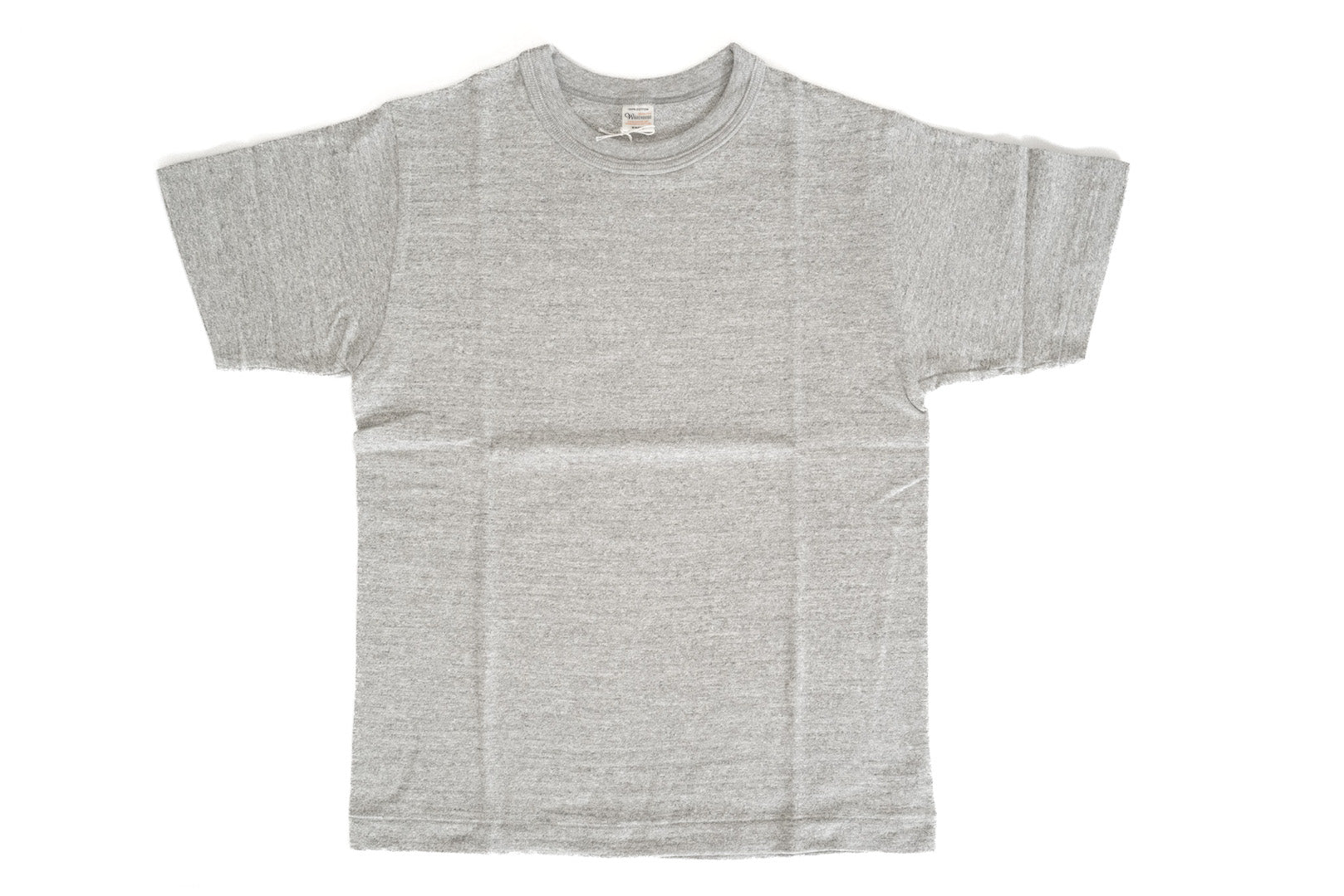 Warehouse 5.5oz "Bamboo Textured" Plain Tee (Heather Grey)