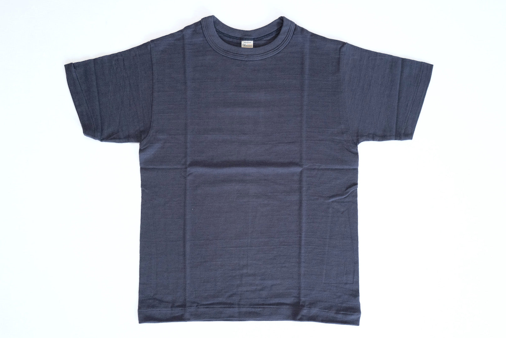 Warehouse 5.5oz "Bamboo Textured" Plain Tee (Navy)