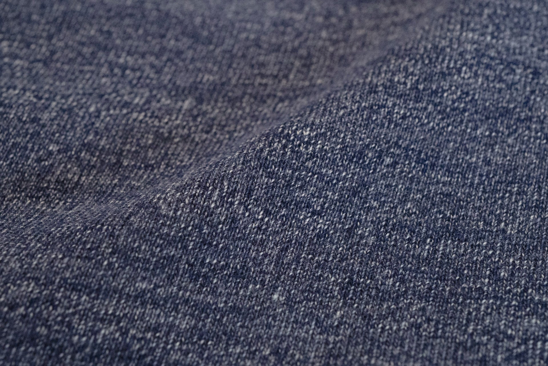 Studio D'Artisan X CORLECTION 7.5oz 'Suvin Gold' Ultimate Loopwheeled L/S Henley Tee (Heather Navy)